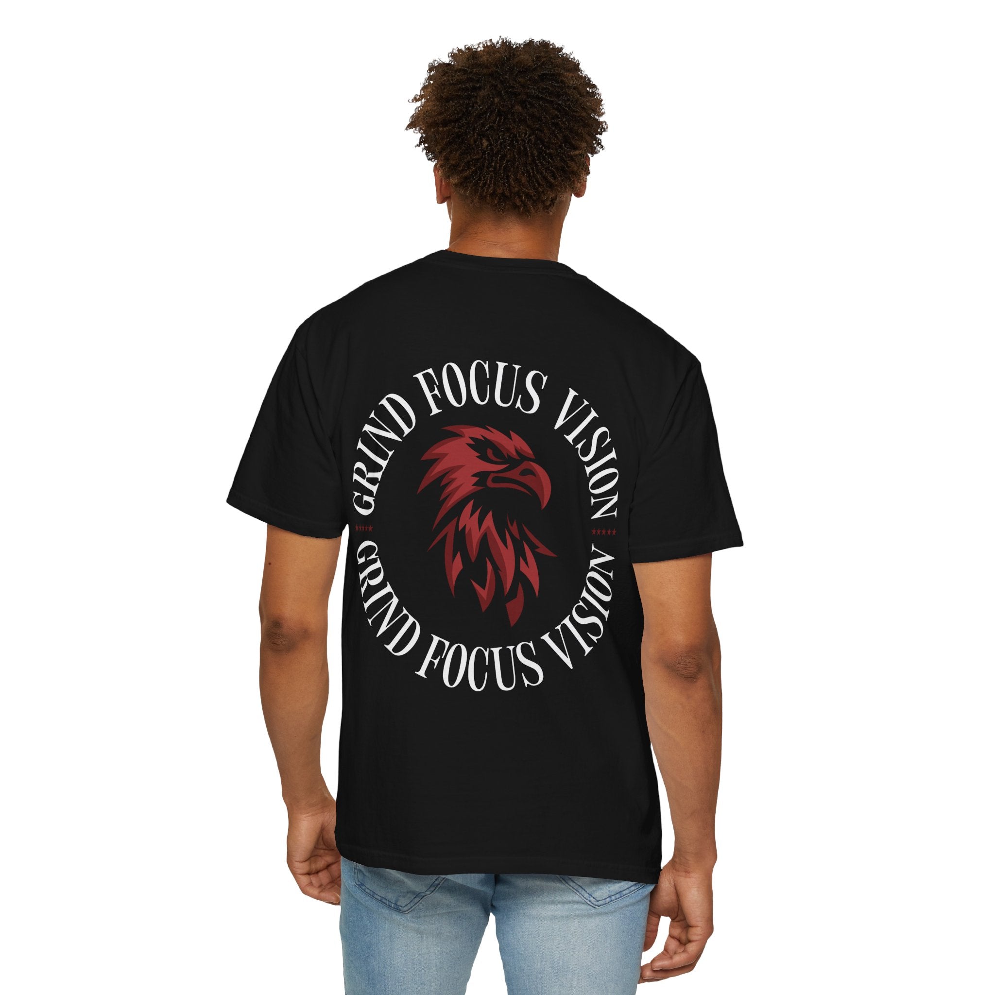 Unisex Grind Focus Vision T-Shirt - Motivational Graphic Tee for Everyday Wear