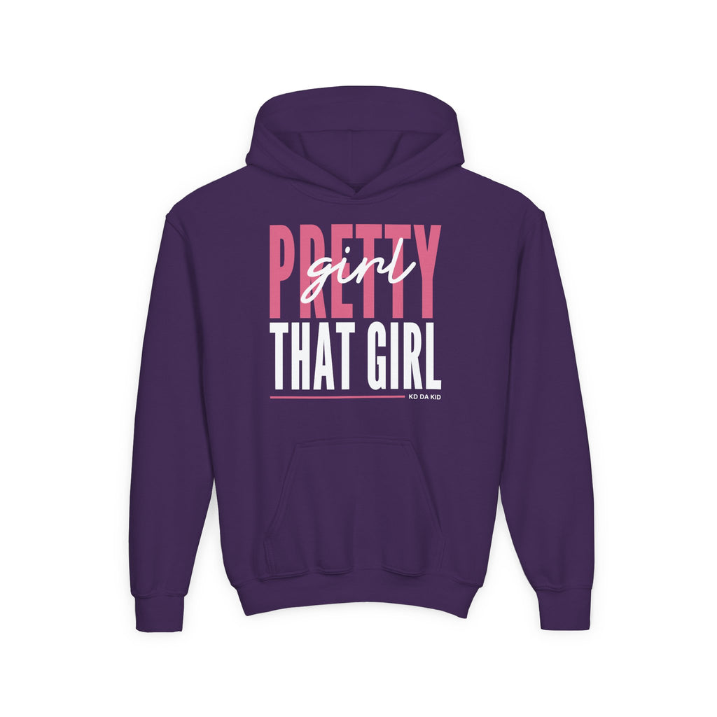 Youth That Girl Hoodie — "Pretty Girl" Youth Graphic Sweatshirt