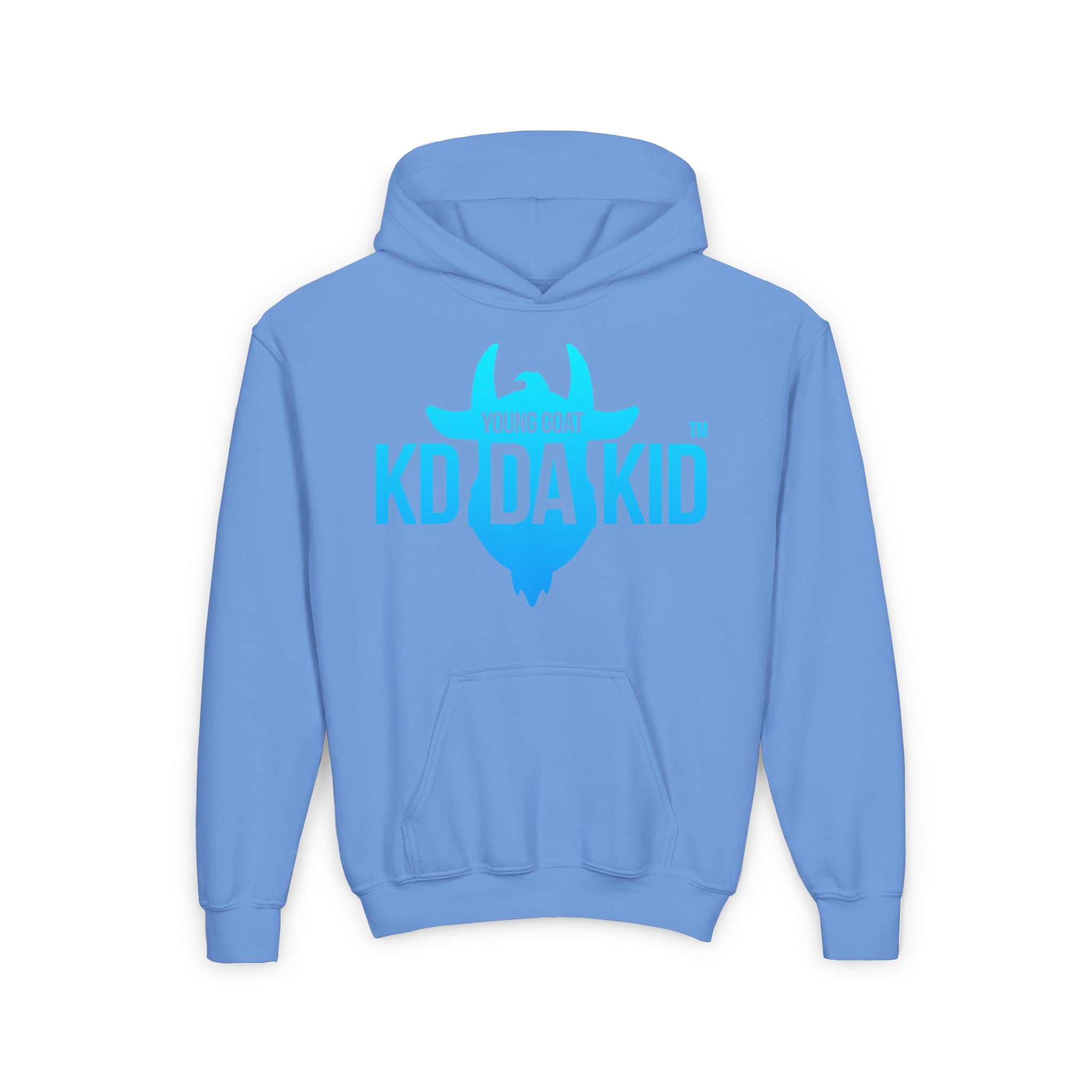 Young Goat Kid Hoodie - Youth Heavy Blend Sweatshirt for Trendy Kids