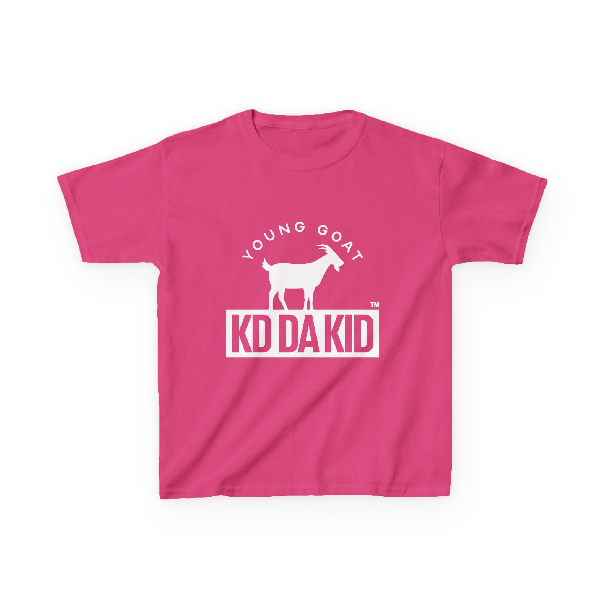 Young Goat Kids Tee - Cool Black Cotton T-shirt for Young Trendsetters