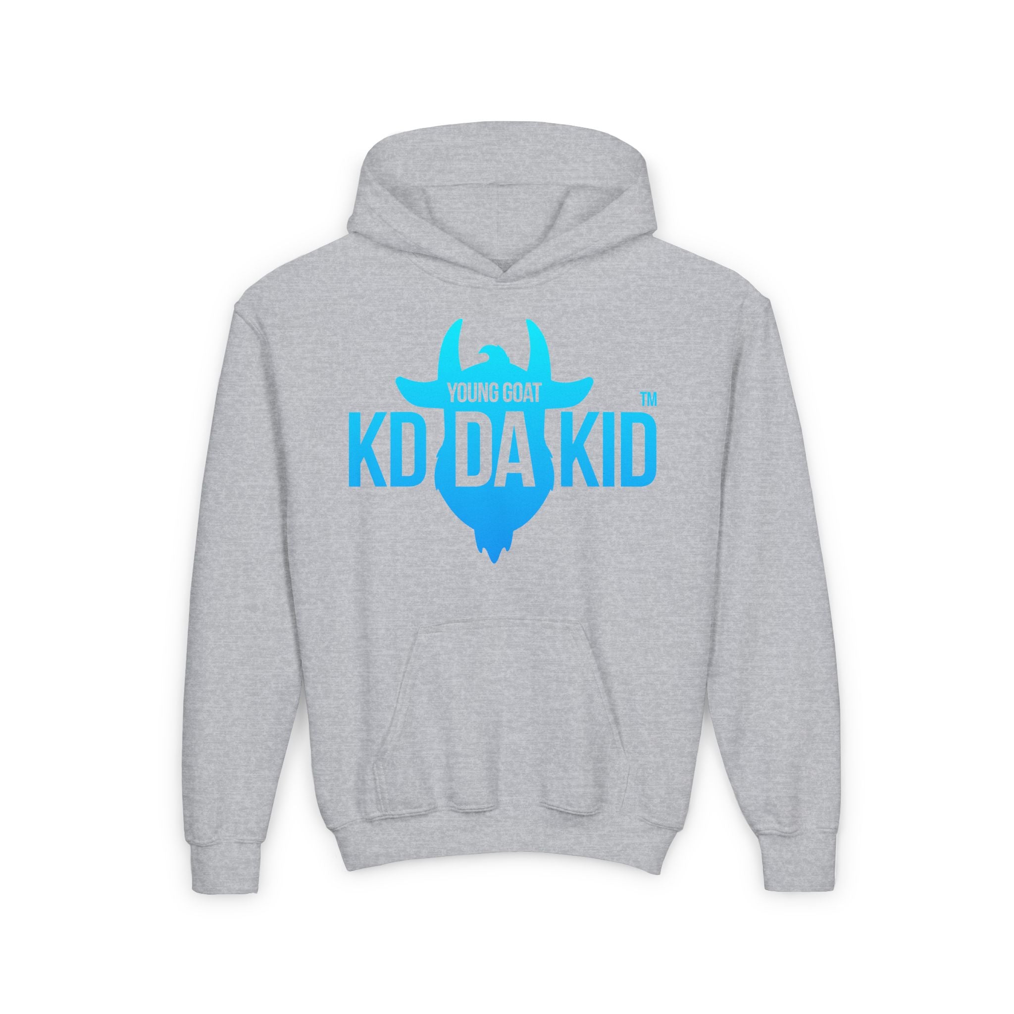 Young Goat Kid Hoodie - Youth Heavy Blend Sweatshirt for Trendy Kids