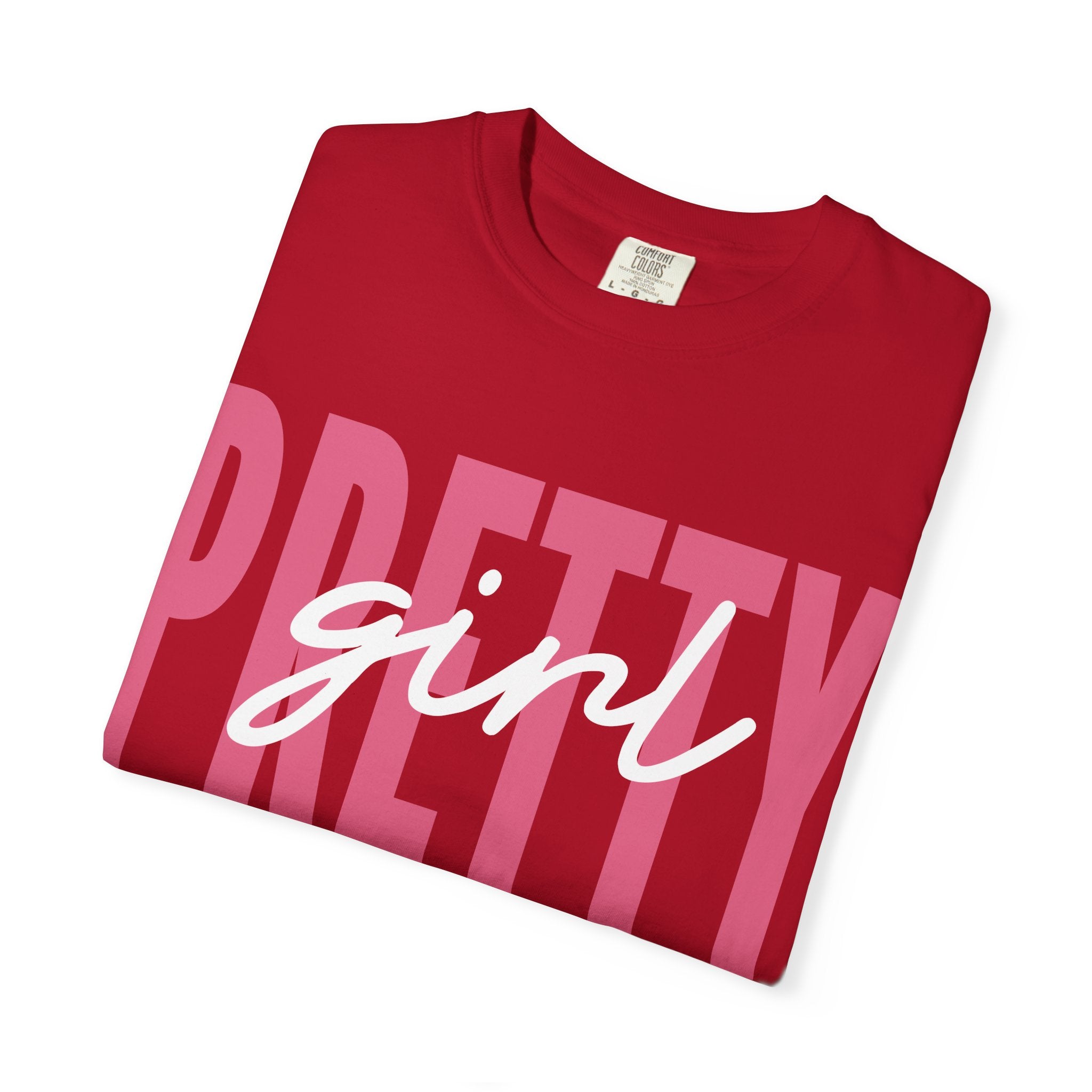 Adult That Girl Graphic T-Shirt — "Pretty Girl That Girl" Coral Tee