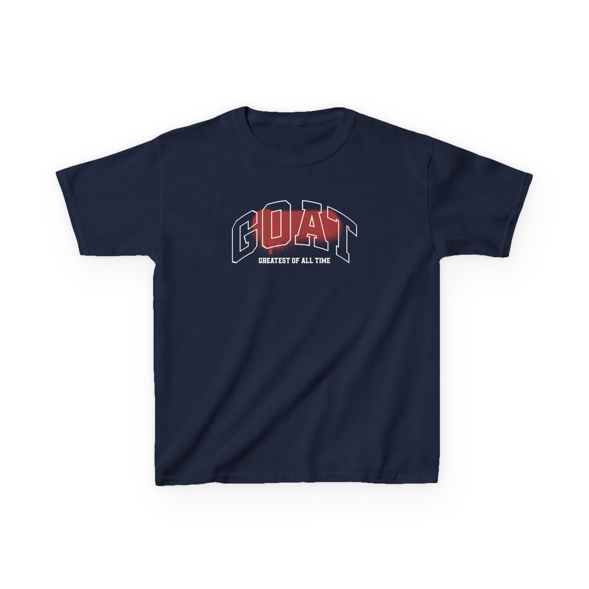 Kids GOAT Graphic Tee - Greatest of All Time Shirt for Young Trendsetters