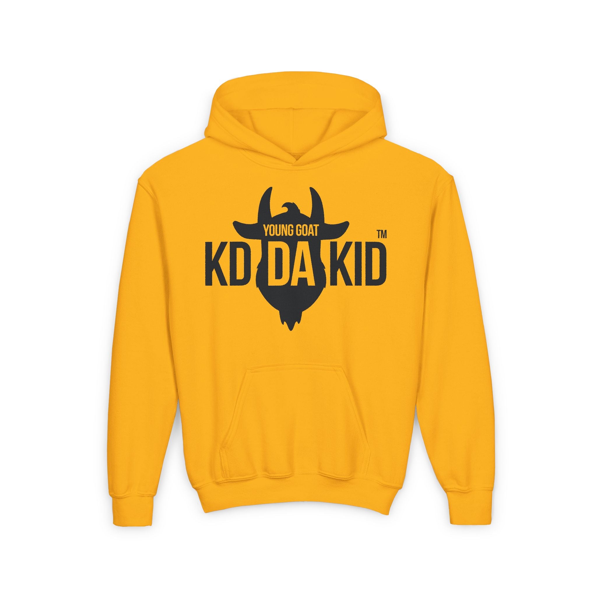 Youth Heavy Blend Hoodie - "Young Goat KD Da Kid" - Perfect Gift for Young Athletes