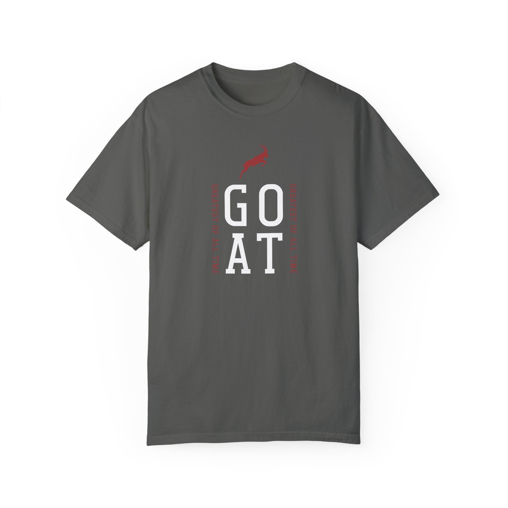 GOAT Unisex Garment-Dyed T-shirt - Greatest of All Time Casual Tee