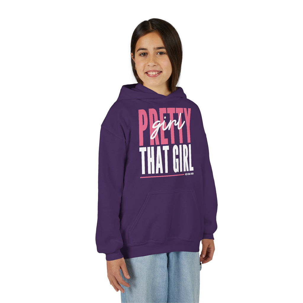 Youth That Girl Hoodie — "Pretty Girl" Youth Graphic Sweatshirt
