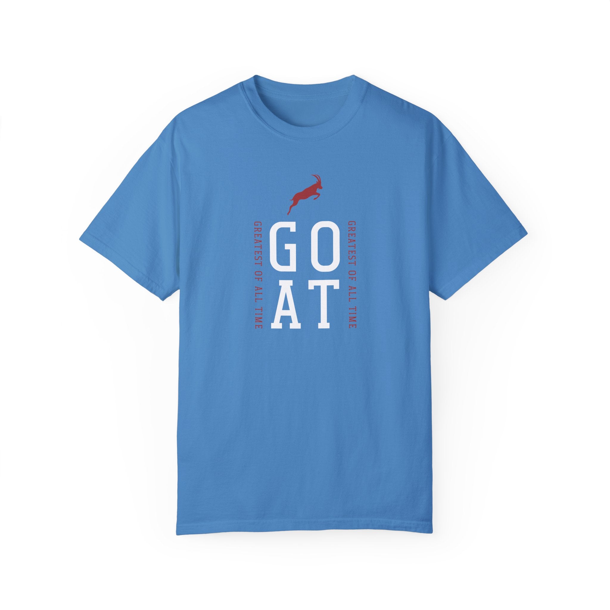 GOAT Unisex Garment-Dyed T-shirt - Greatest of All Time Casual Tee