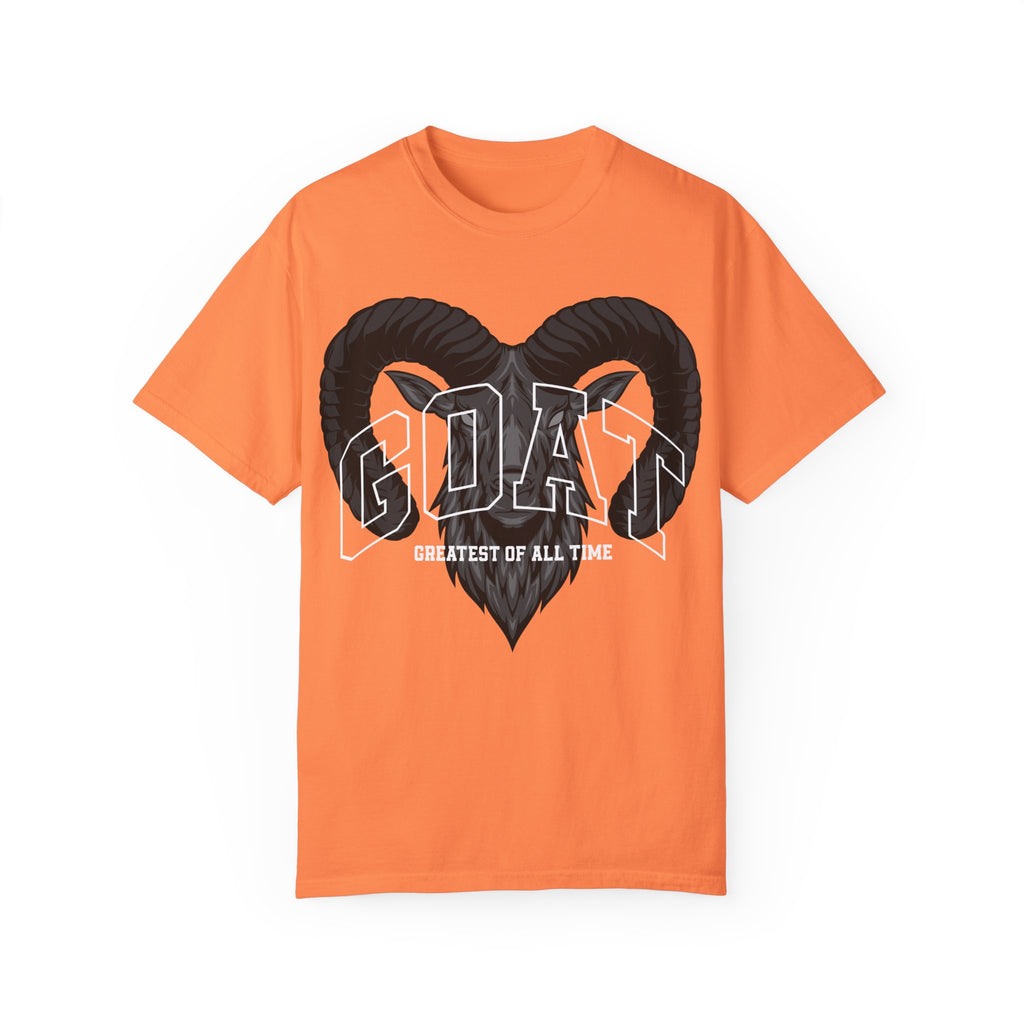 Unisex Garment-Dyed T-Shirt - GOAT Design, Greatest of All Time