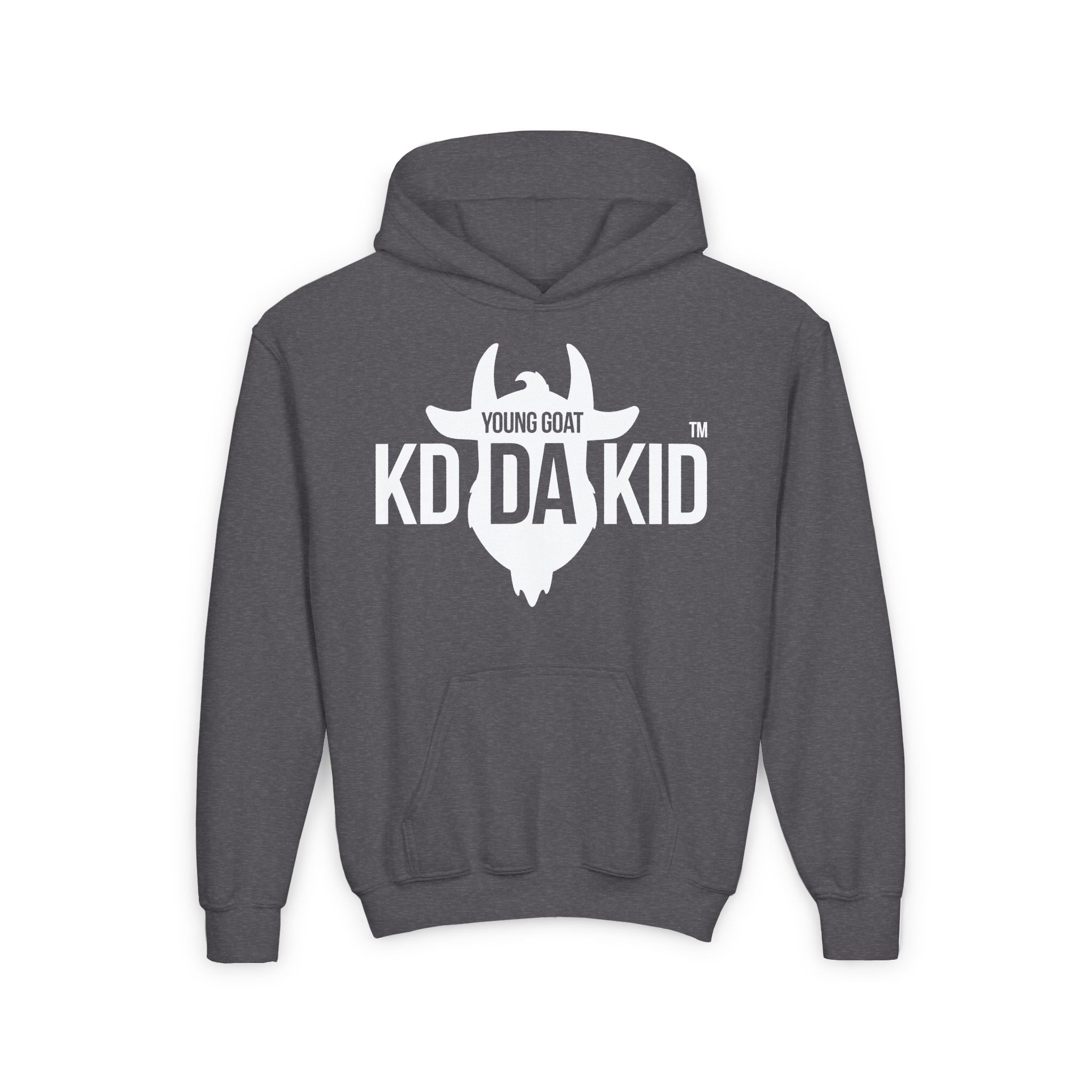 Young Goat Youth Hoodie - KD DA KID - Trendy Pullover for Kids