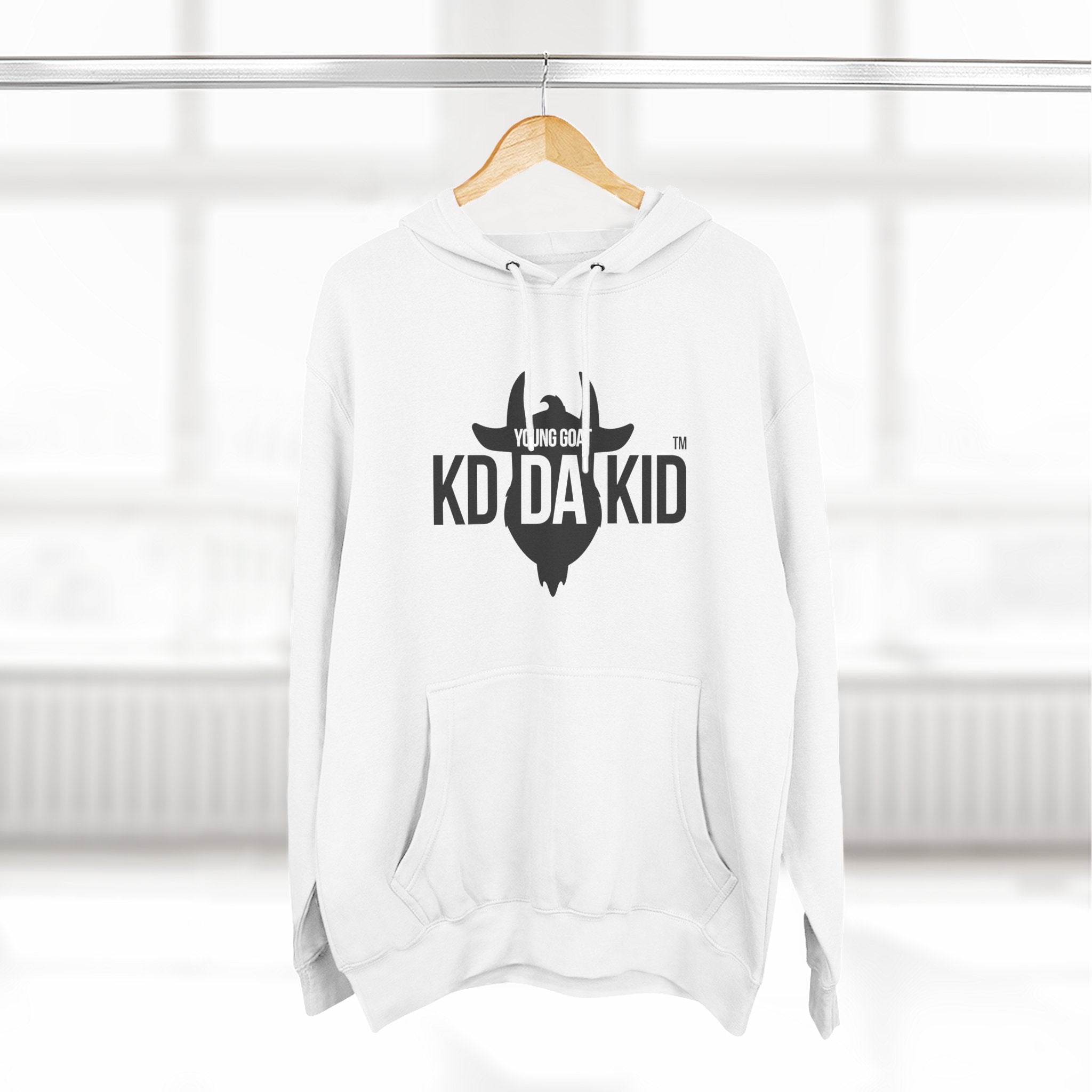 Stylish Fleece Hoodie with Bold Print, Casual Wear, Streetwear, Gift for Young Adults, Daily Comfort
