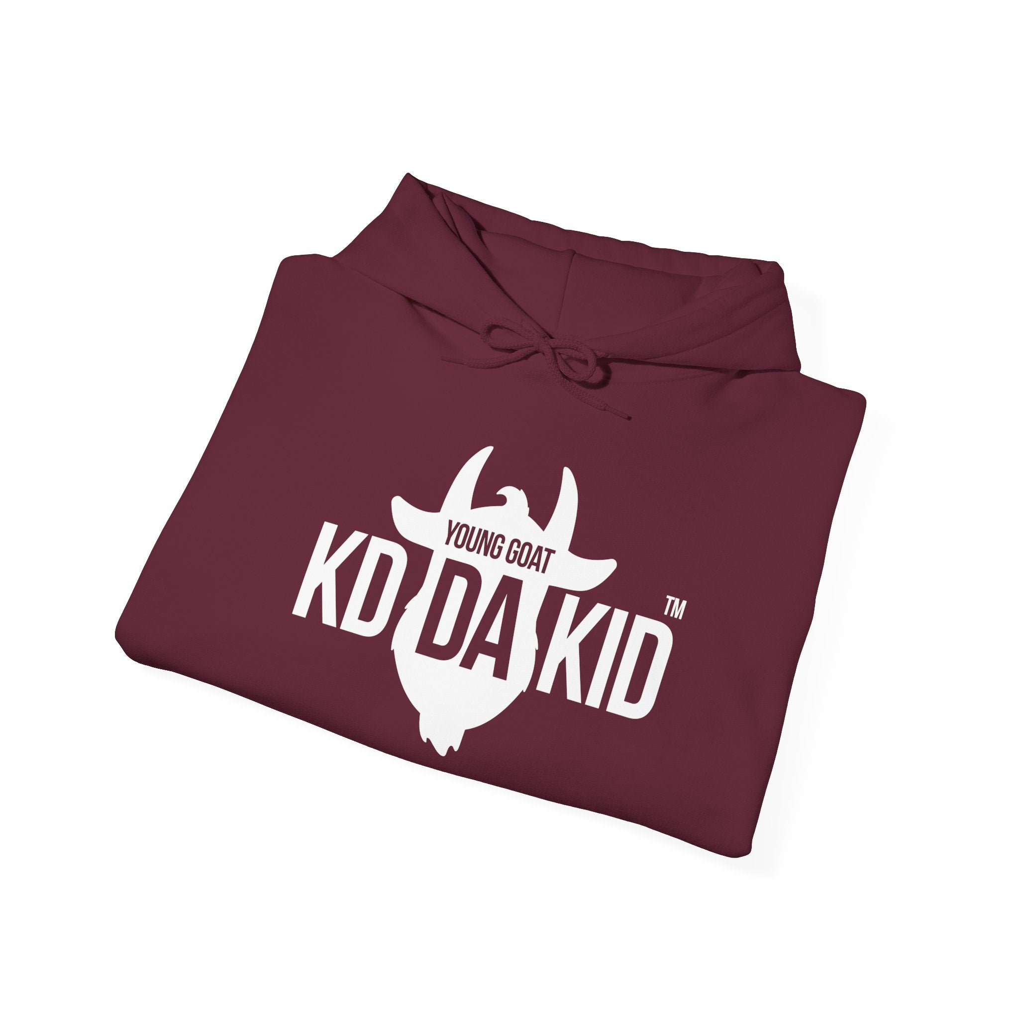Young Goat KD Da Kid Hoodie, Unisex Heavy Blend Sweatshirt for Teens, Cool Streetwear, Casual Gift, Music Lover Apparel