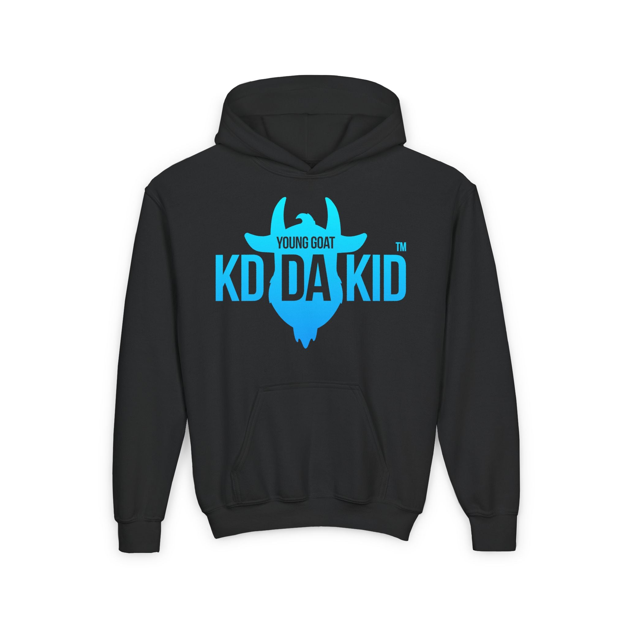 Young Goat Kid Hoodie - Youth Heavy Blend Sweatshirt for Trendy Kids