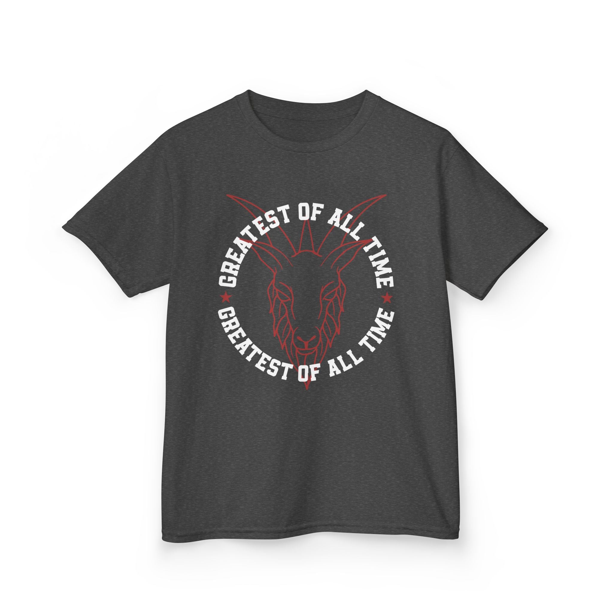 Kids Heavy Cotton™ Tee - Greatest of All Time Graphic Tee