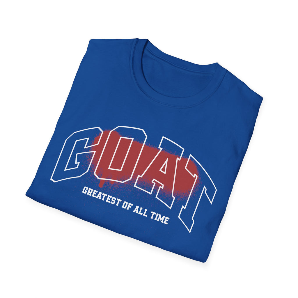 GOAT Graphic Unisex Softstyle T-Shirt - Greatest of All Time Tee