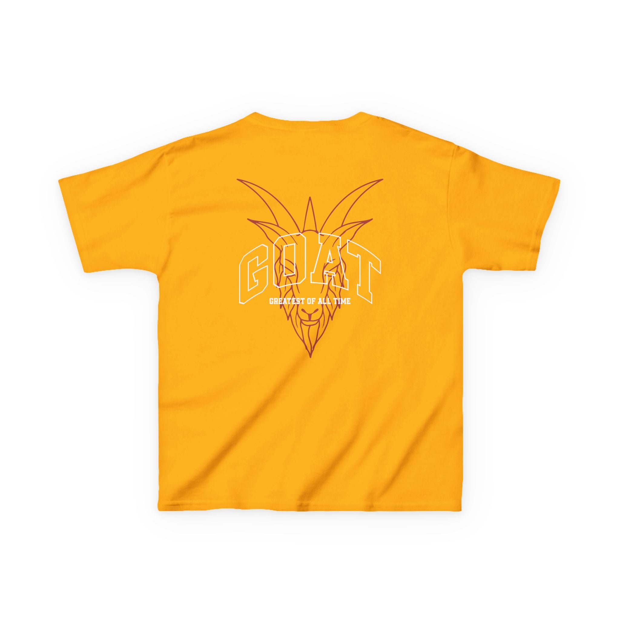 Kids GOAT Graphic Tee - Greatest of All Time Shirt for Young Trendsetters