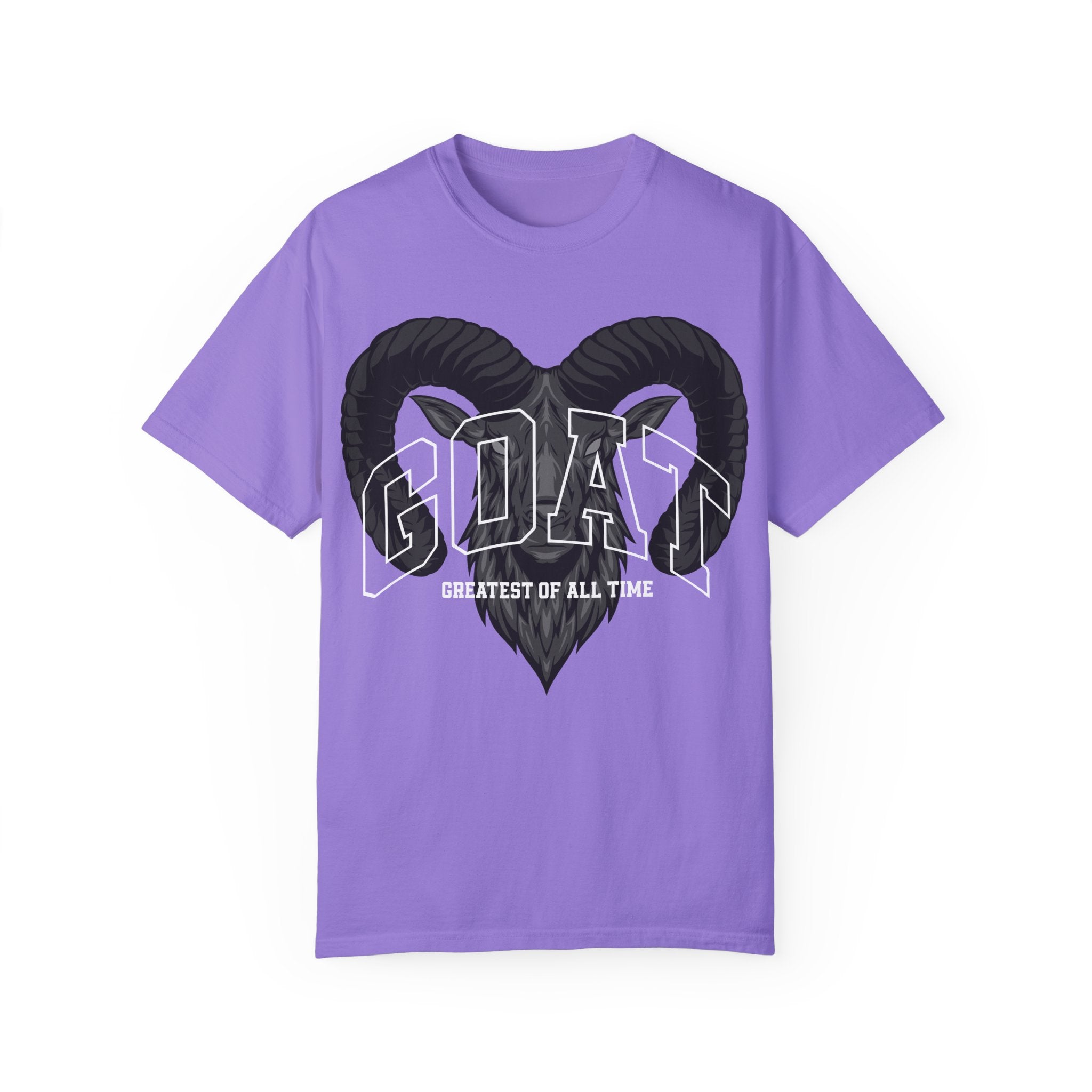 Unisex Garment-Dyed T-Shirt - GOAT Design, Greatest of All Time