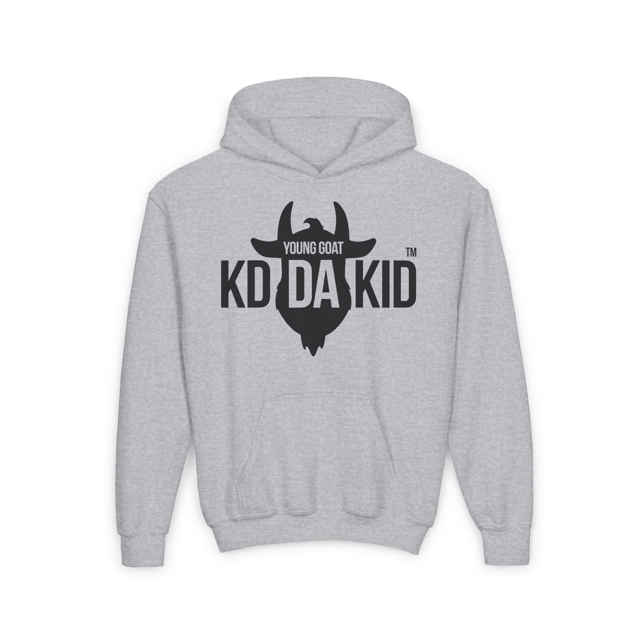 Youth Heavy Blend Hoodie - "Young Goat KD Da Kid" - Perfect Gift for Young Athletes