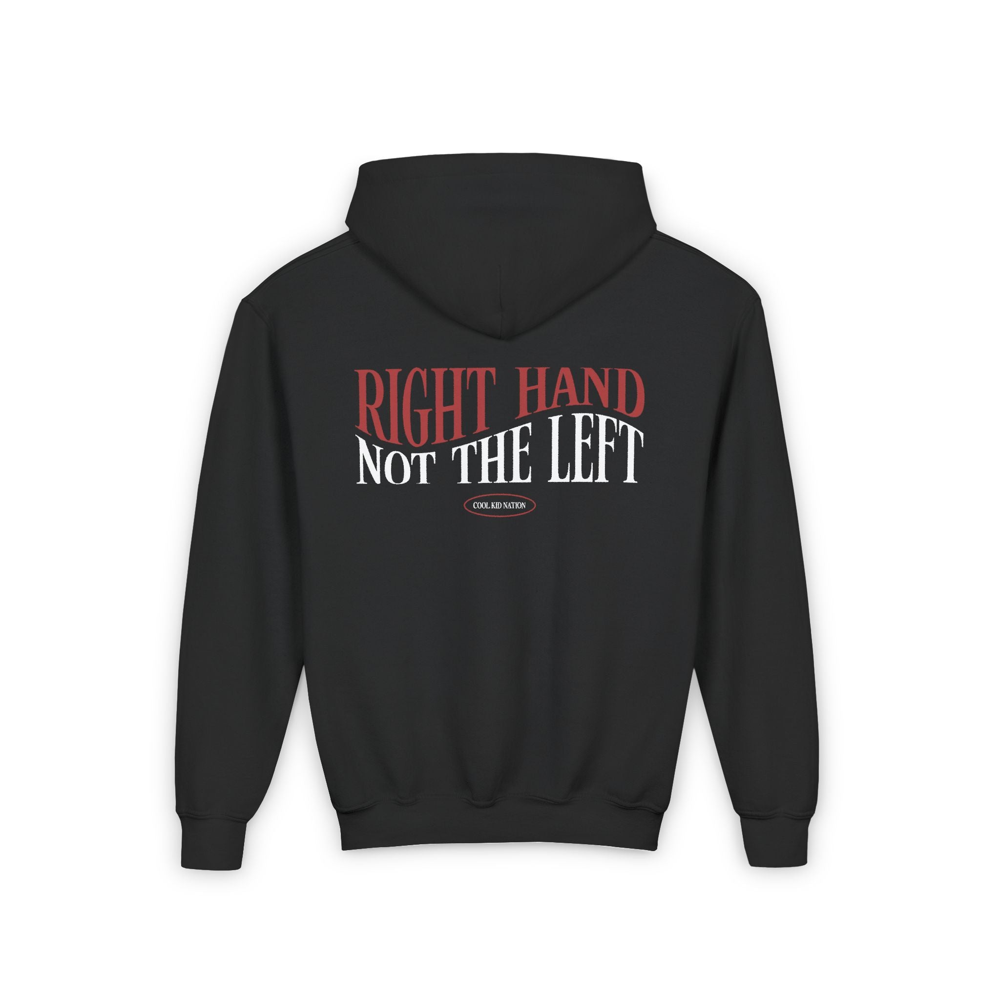 Right Hand Not The Left Youth Hoodie
