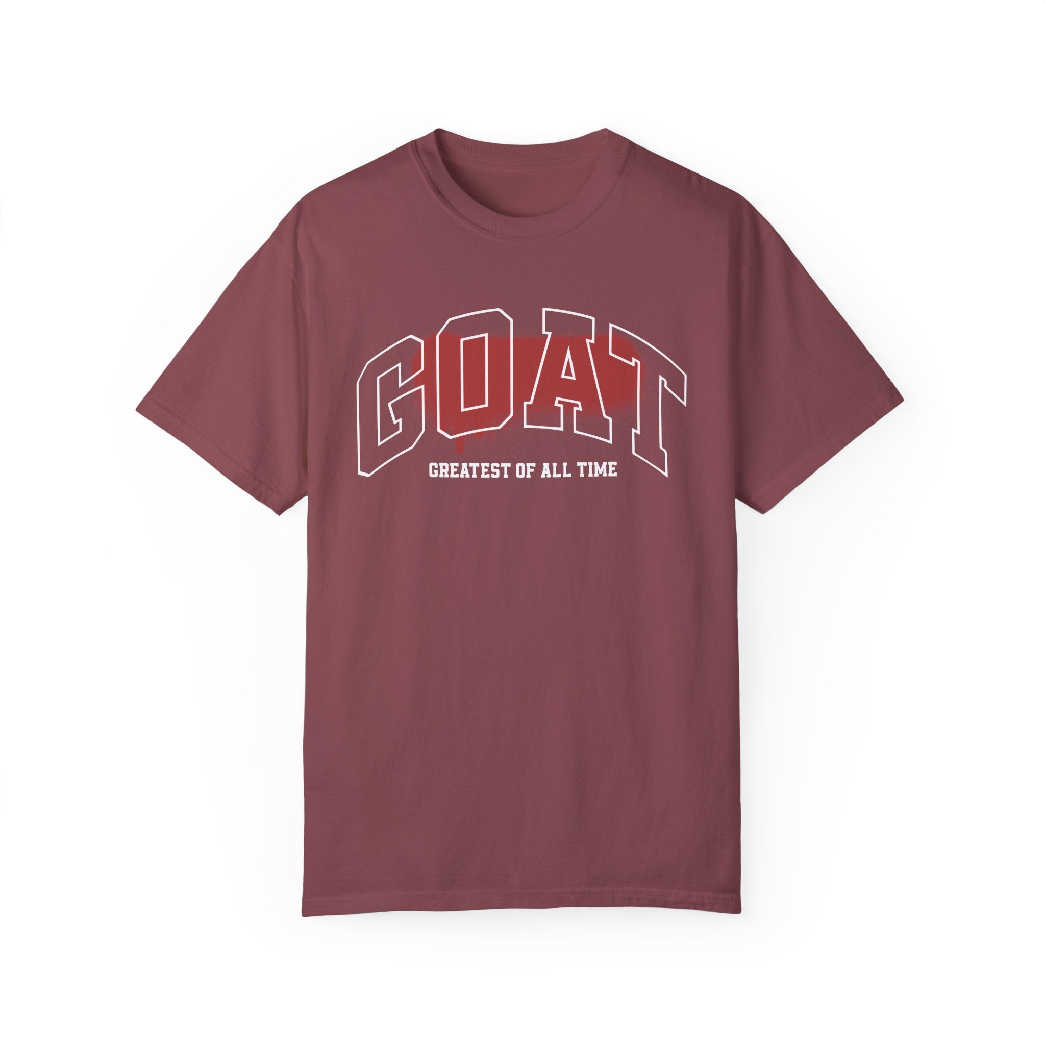 Unisex Garment-Dyed T-Shirt - GOAT (Greatest of All Time) Graphic Tee