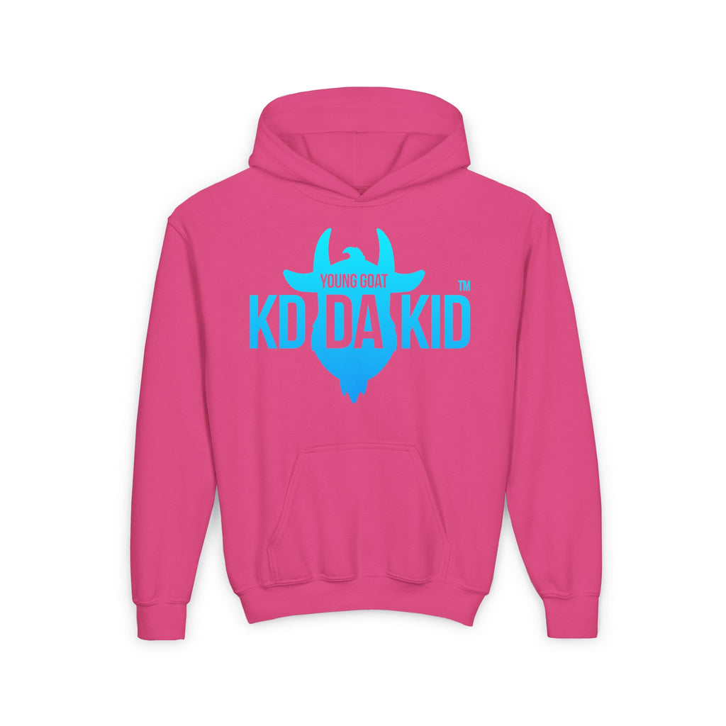 Young Goat Kid Hoodie - Youth Heavy Blend Sweatshirt for Trendy Kids