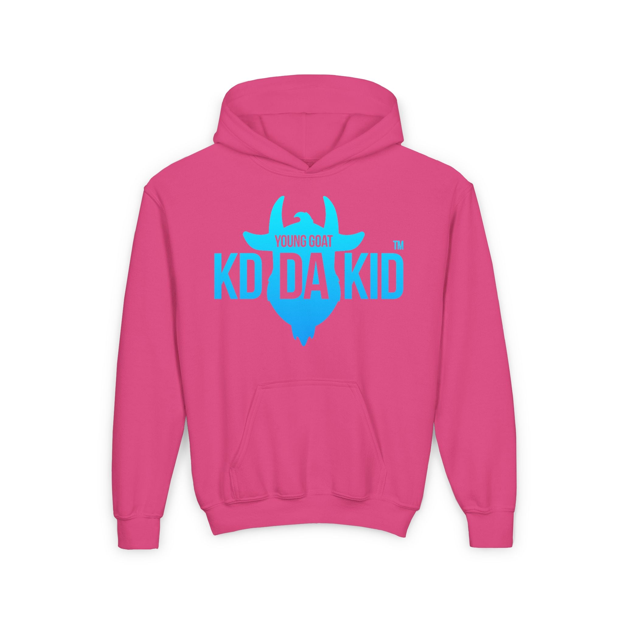 Young Goat Kid Hoodie - Youth Heavy Blend Sweatshirt for Trendy Kids