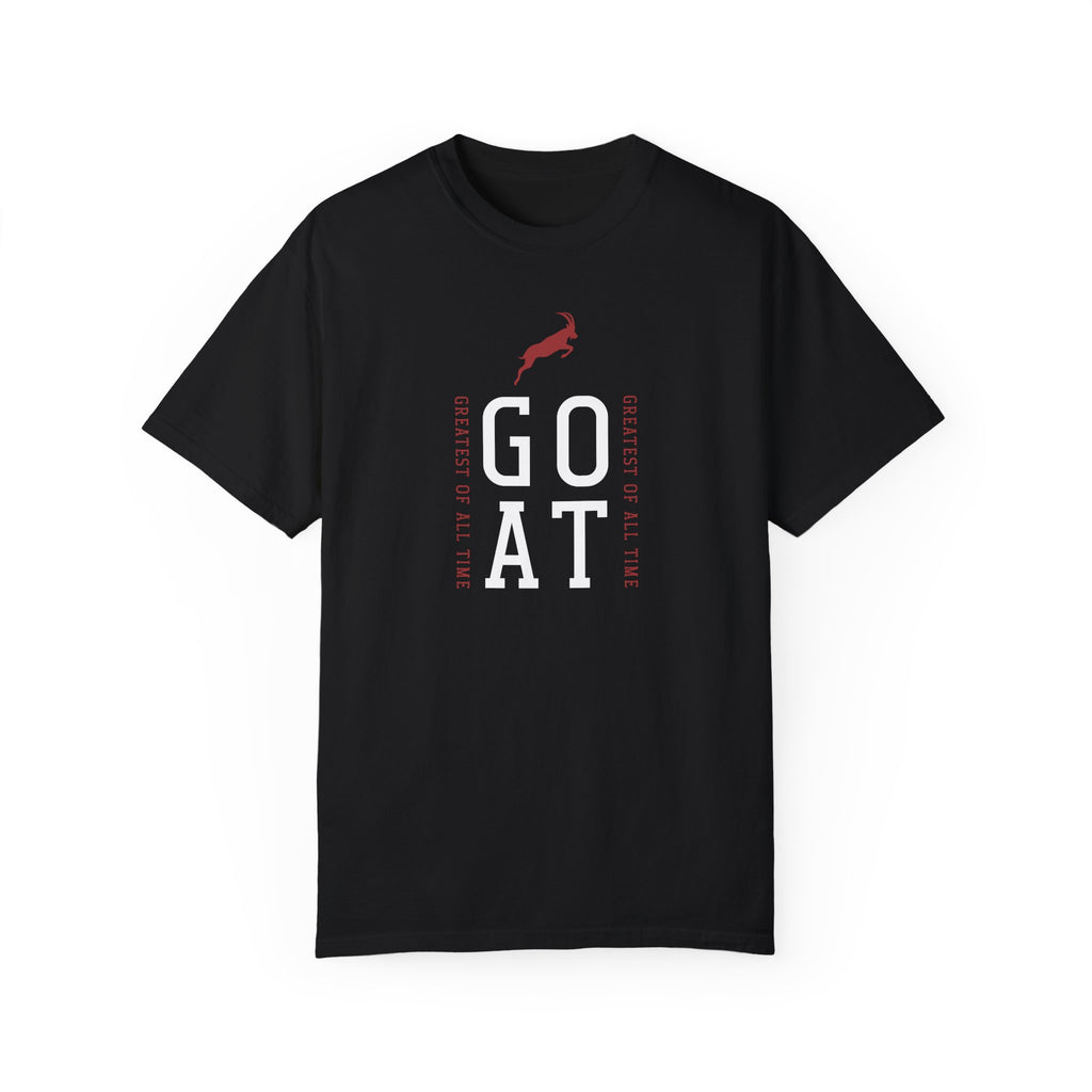 GOAT Unisex Garment-Dyed T-shirt - Greatest of All Time Casual Tee