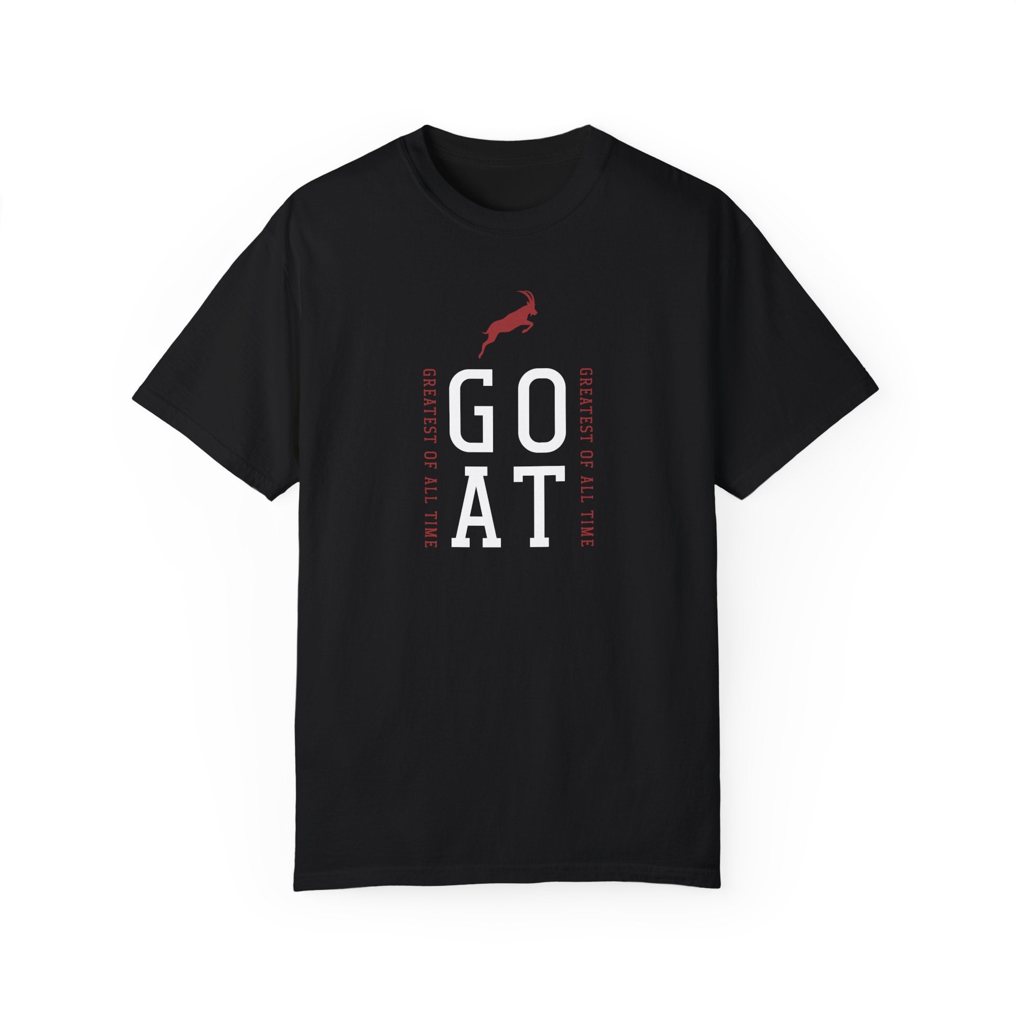 GOAT Unisex Garment-Dyed T-shirt - Greatest of All Time Casual Tee