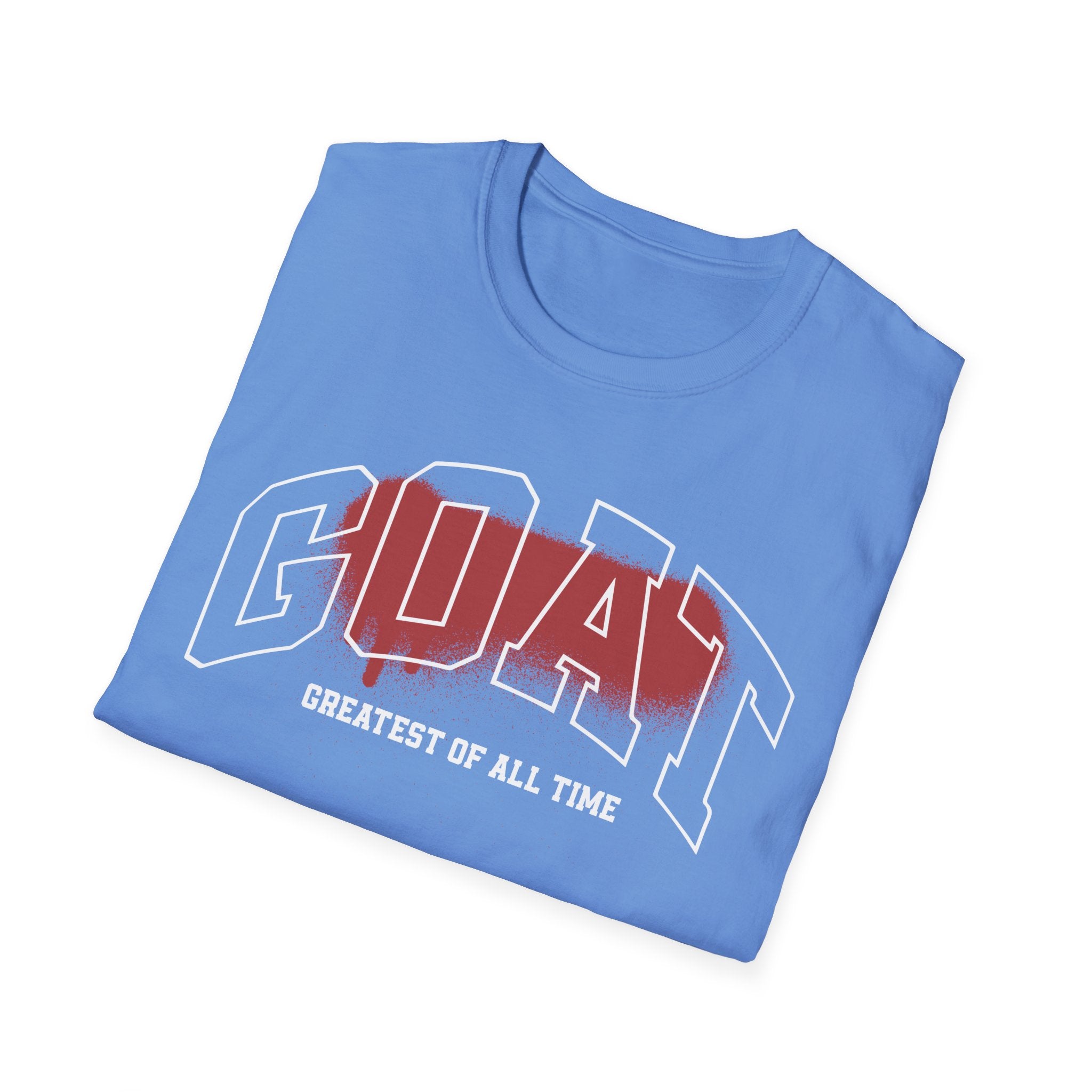 GOAT Graphic Unisex Softstyle T-Shirt - Greatest of All Time Tee