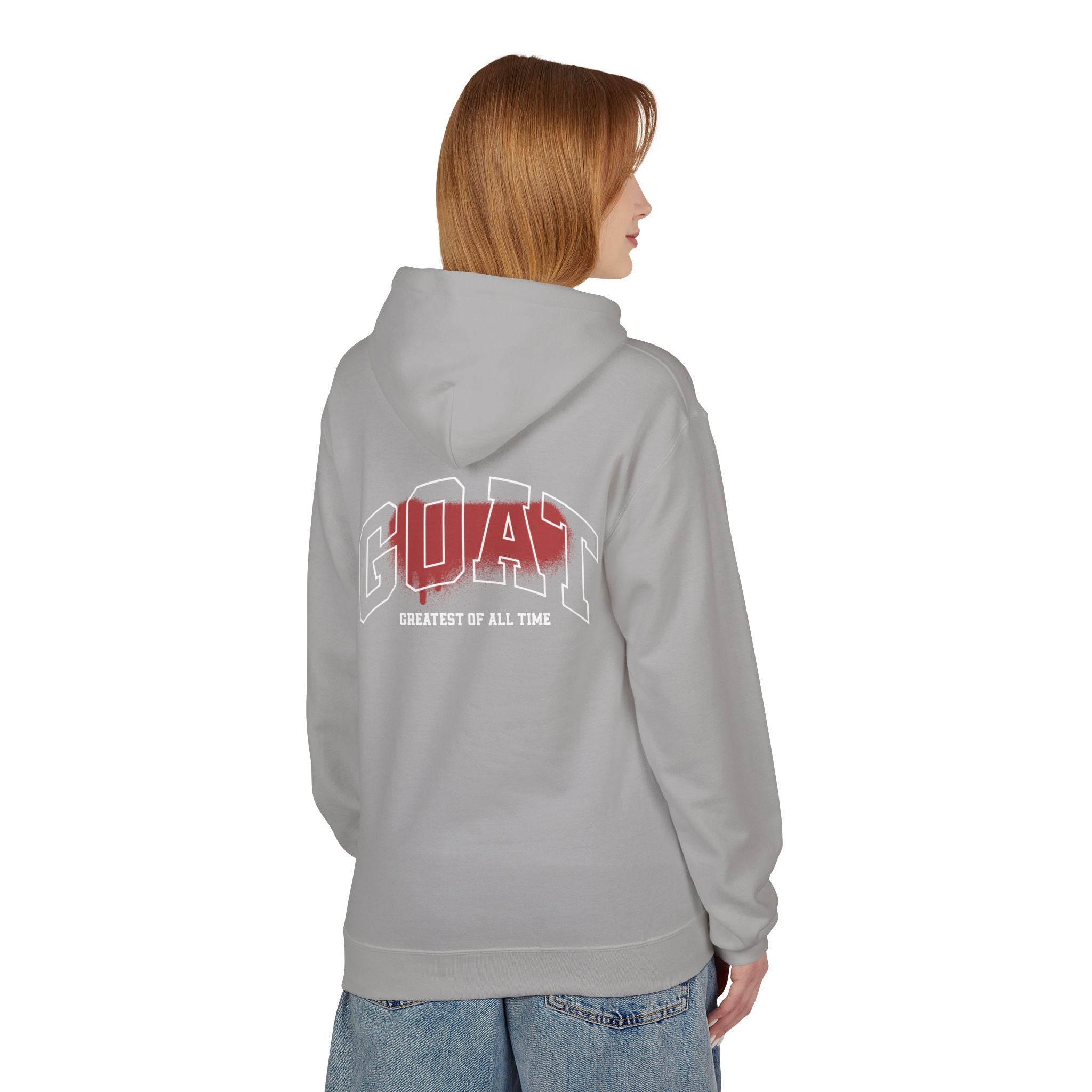 GOAT Hoodie - Red Spray Paint
