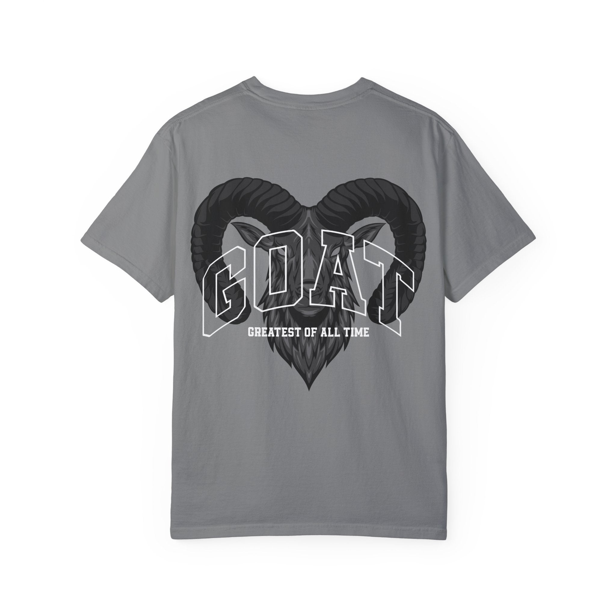 Unisex Garment-Dyed T-Shirt - GOAT Design, Greatest of All Time