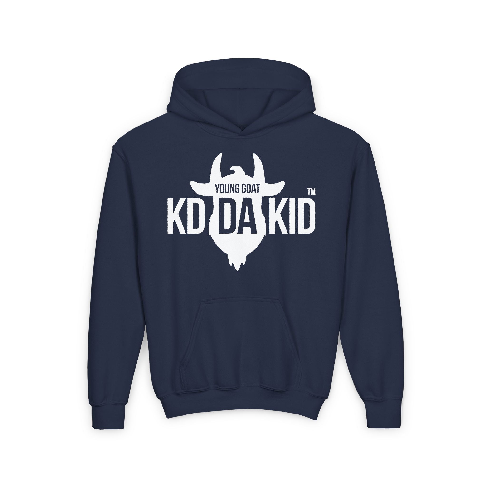 Young Goat Youth Hoodie - KD DA KID - Trendy Pullover for Kids