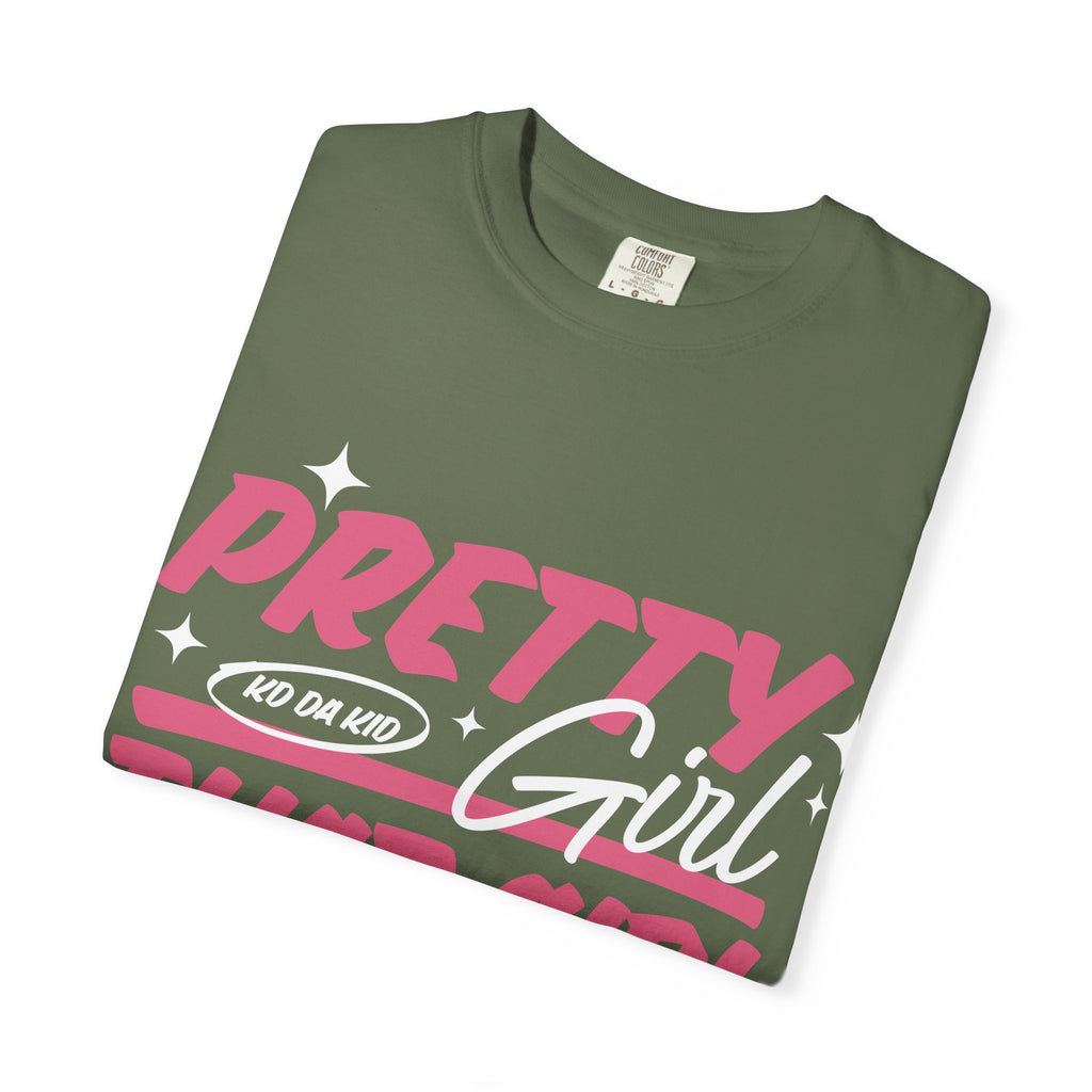 Pretty Girl That Girl T-Shirt – Retro Pink & Orange Graphic Tee