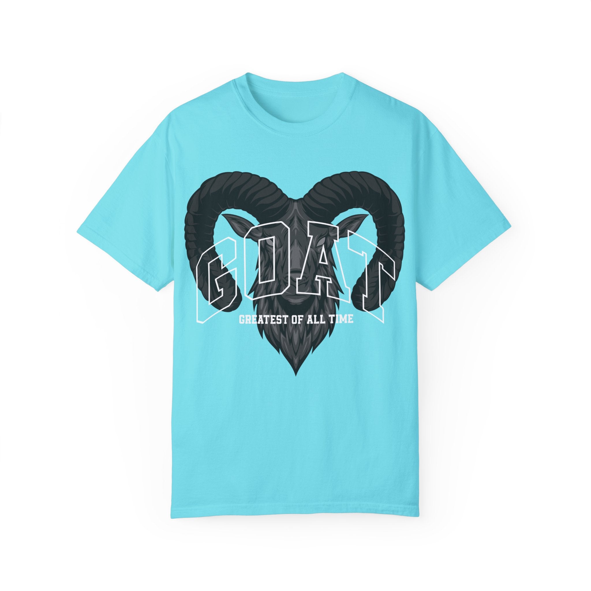 Unisex Garment-Dyed T-Shirt - GOAT Design, Greatest of All Time