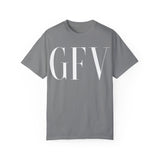 Motivational Unisex Garment-Dyed T-Shirt - Grind Focus Vision