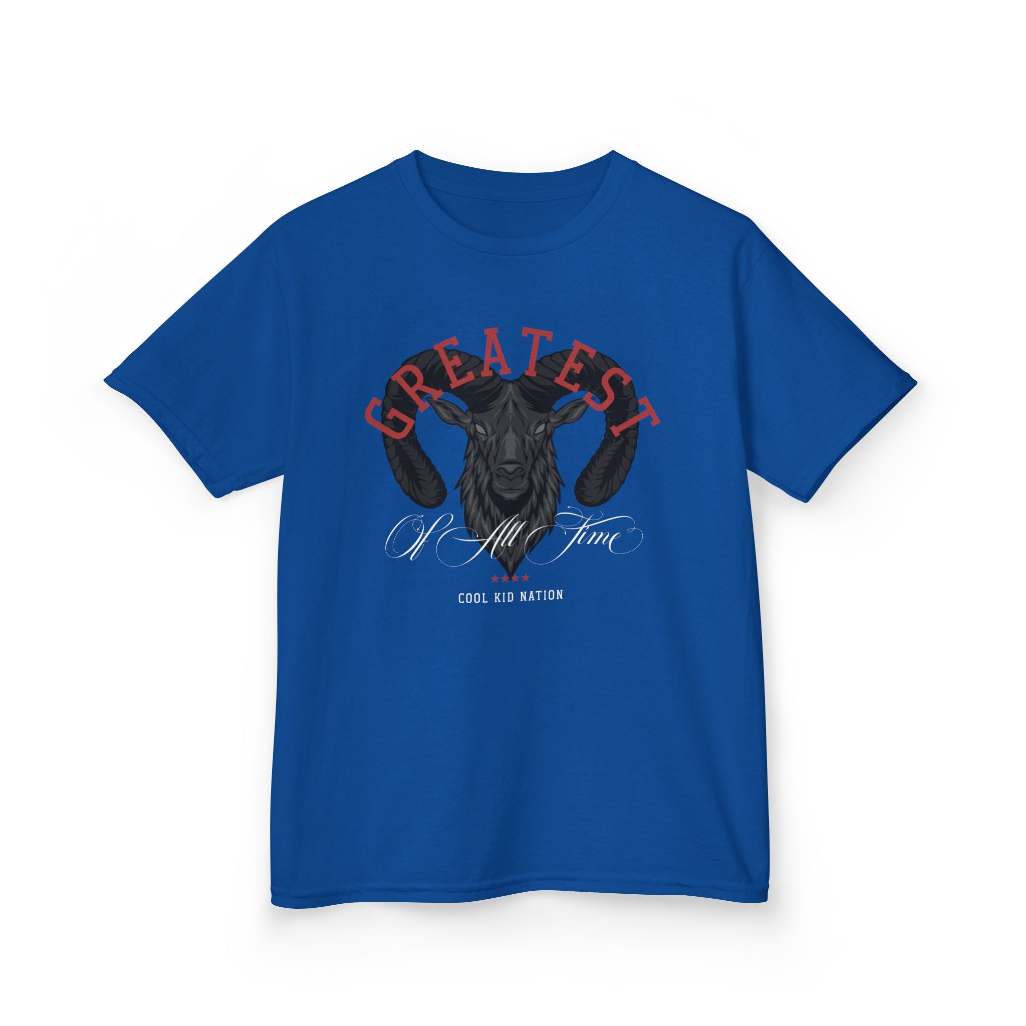 Kids 'Greatest of All Time' Heavy Cotton Tee - Cool Kid Nation