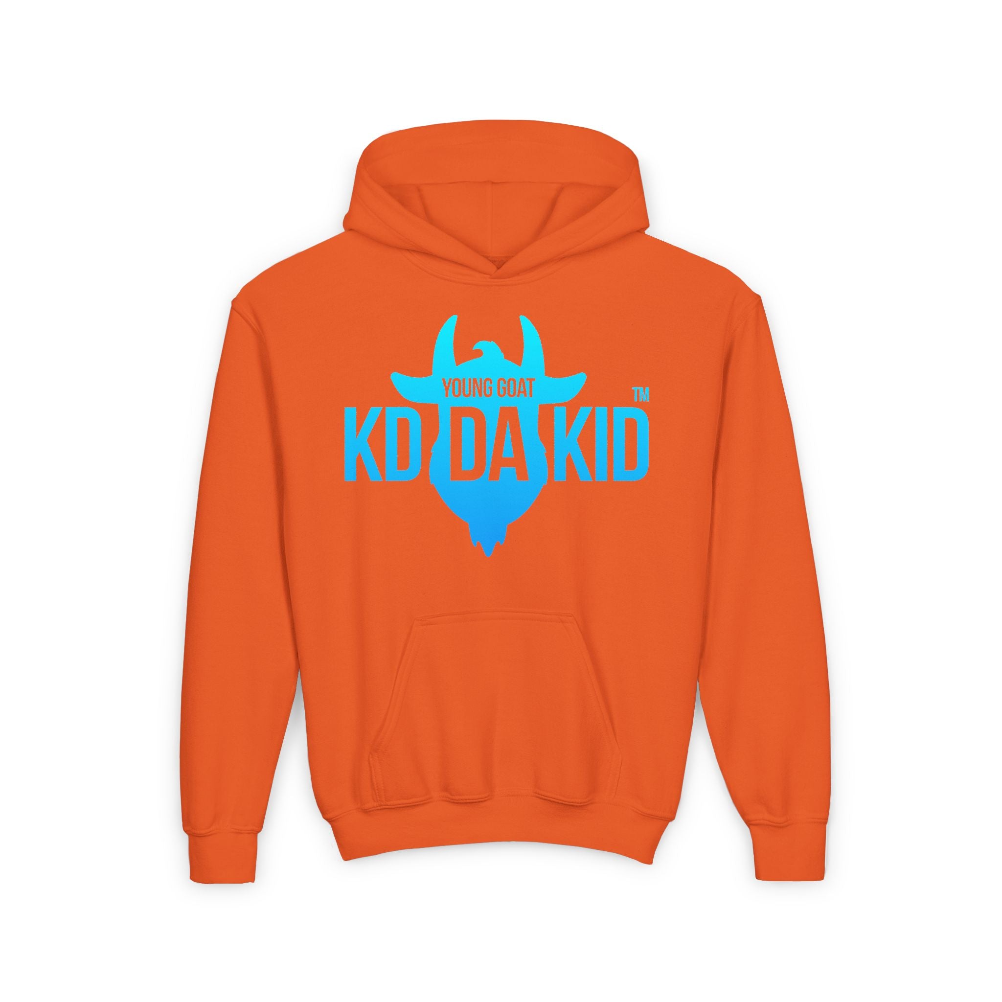 Young Goat Kid Hoodie - Youth Heavy Blend Sweatshirt for Trendy Kids