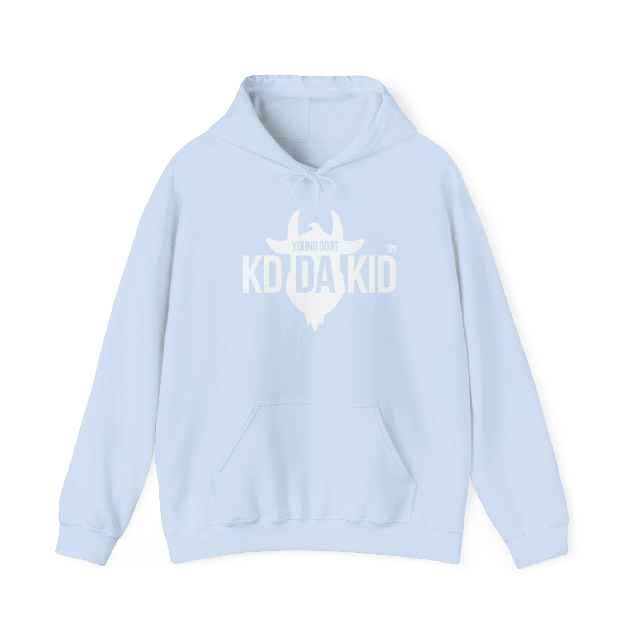 Young Goat KD Da Kid Hoodie, Unisex Heavy Blend Sweatshirt for Teens, Cool Streetwear, Casual Gift, Music Lover Apparel