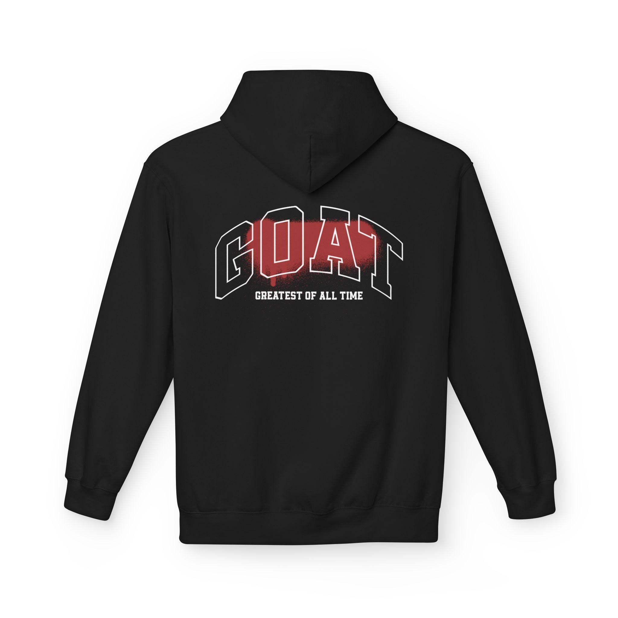 GOAT Hoodie - Red Spray Paint