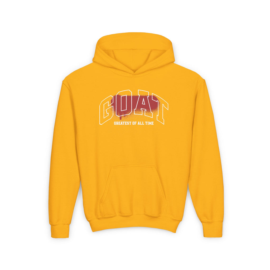 Goat Red Spray Paint Youth Hoodie