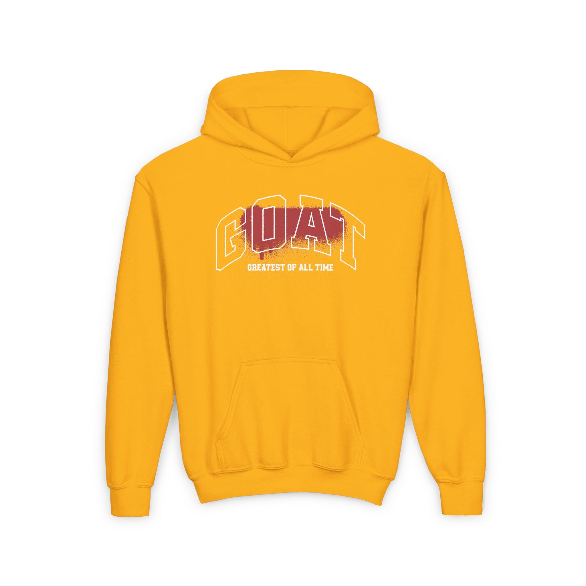Goat Red Spray Paint Youth Hoodie