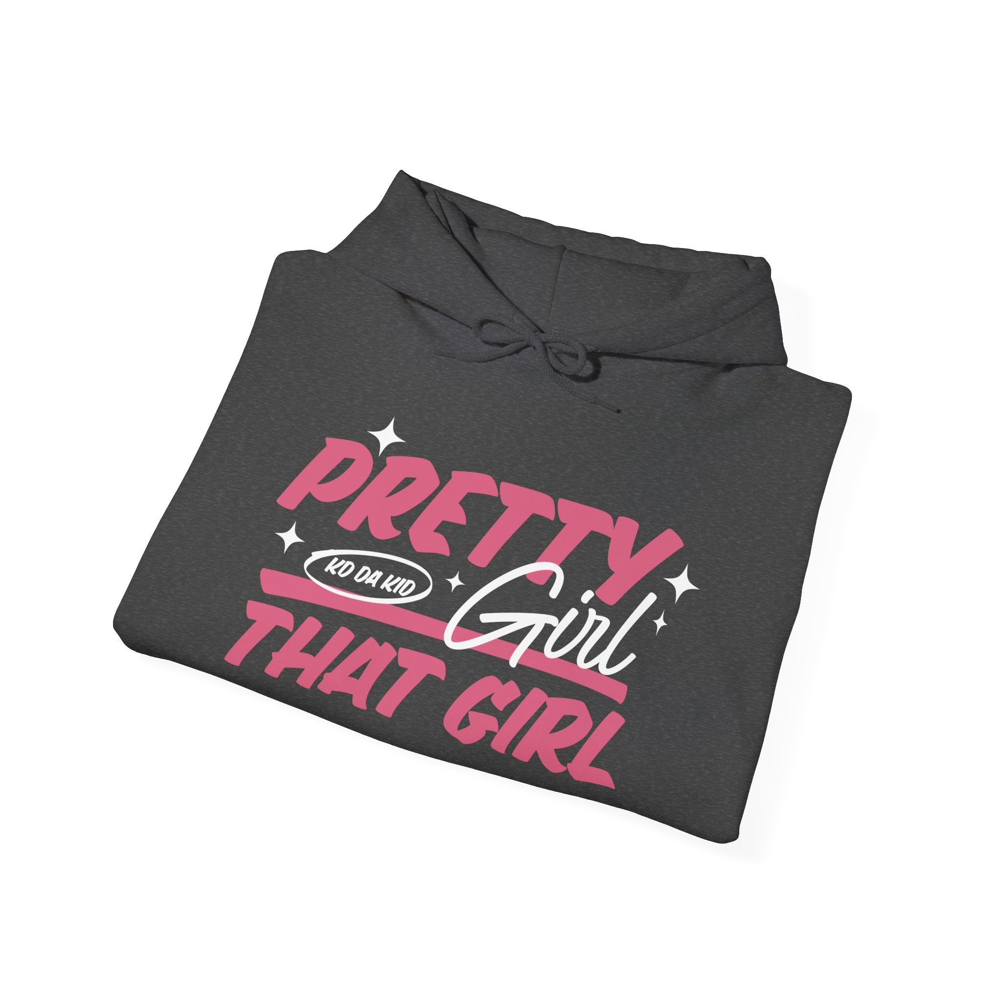 That Girl Hoodie - "Pretty Girl, " Pink Graphic Pullover