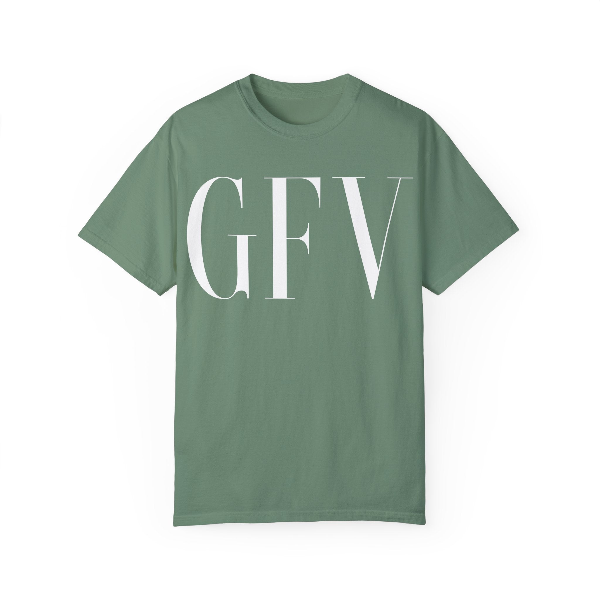 Motivational Unisex Garment-Dyed T-Shirt - Grind Focus Vision
