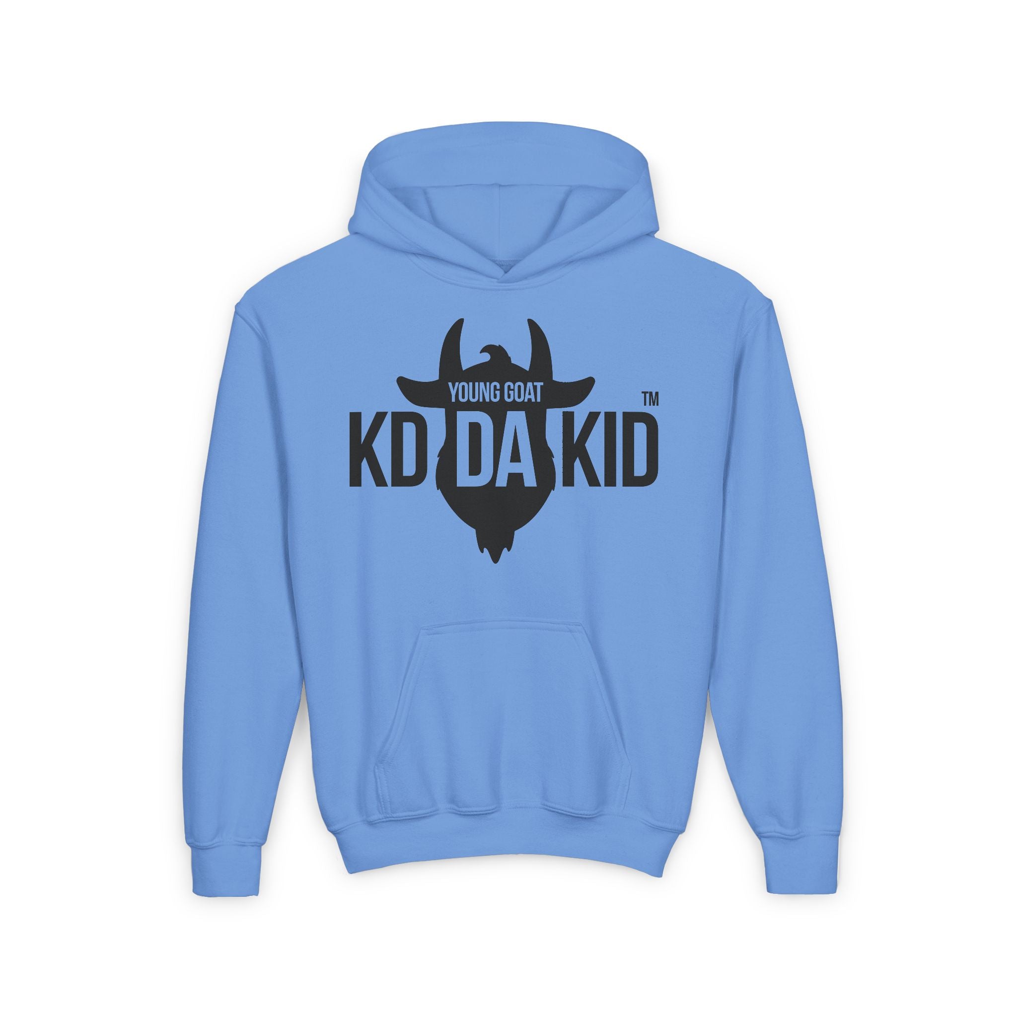 Youth Heavy Blend Hoodie - "Young Goat KD Da Kid" - Perfect Gift for Young Athletes