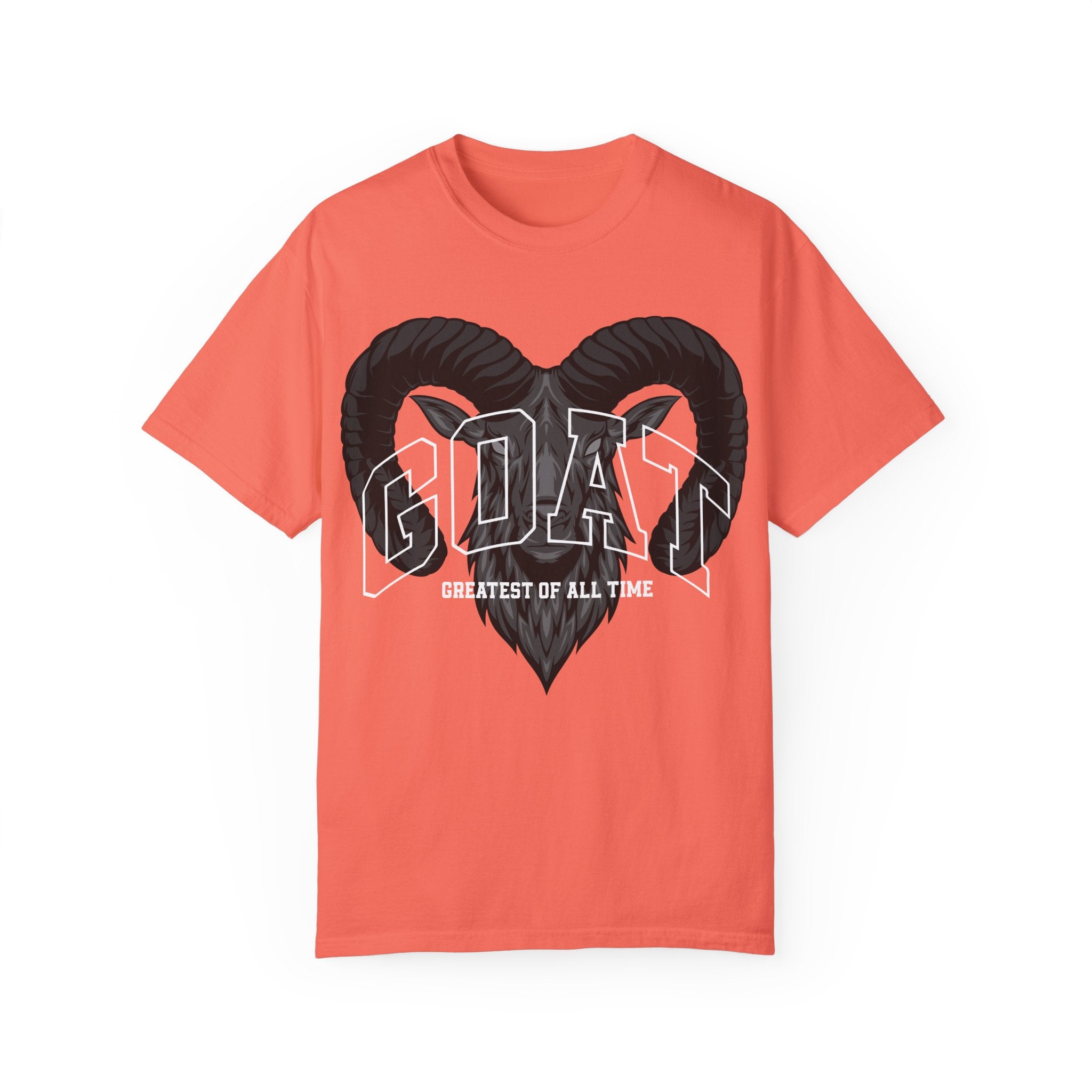 Unisex Garment-Dyed T-Shirt - GOAT Design, Greatest of All Time