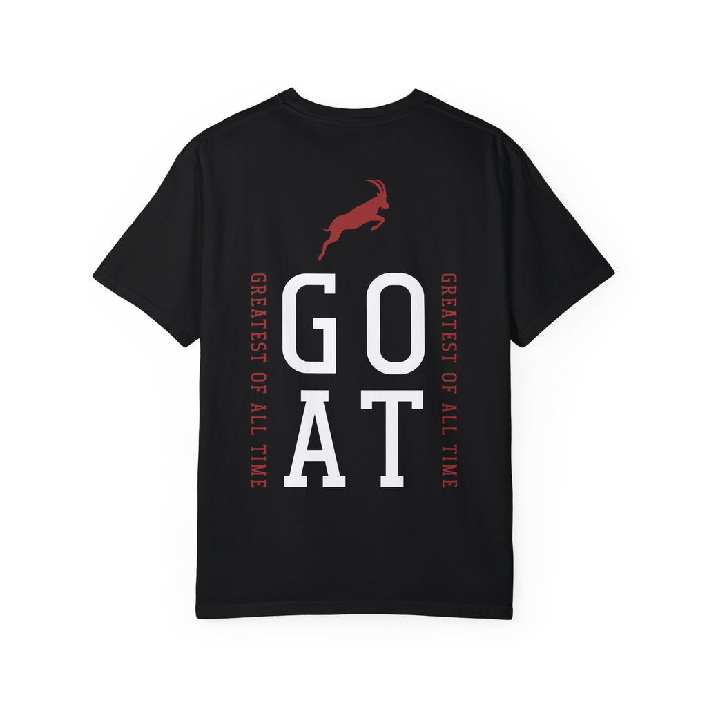 GOAT Unisex Garment-Dyed T-shirt - Greatest of All Time Casual Tee