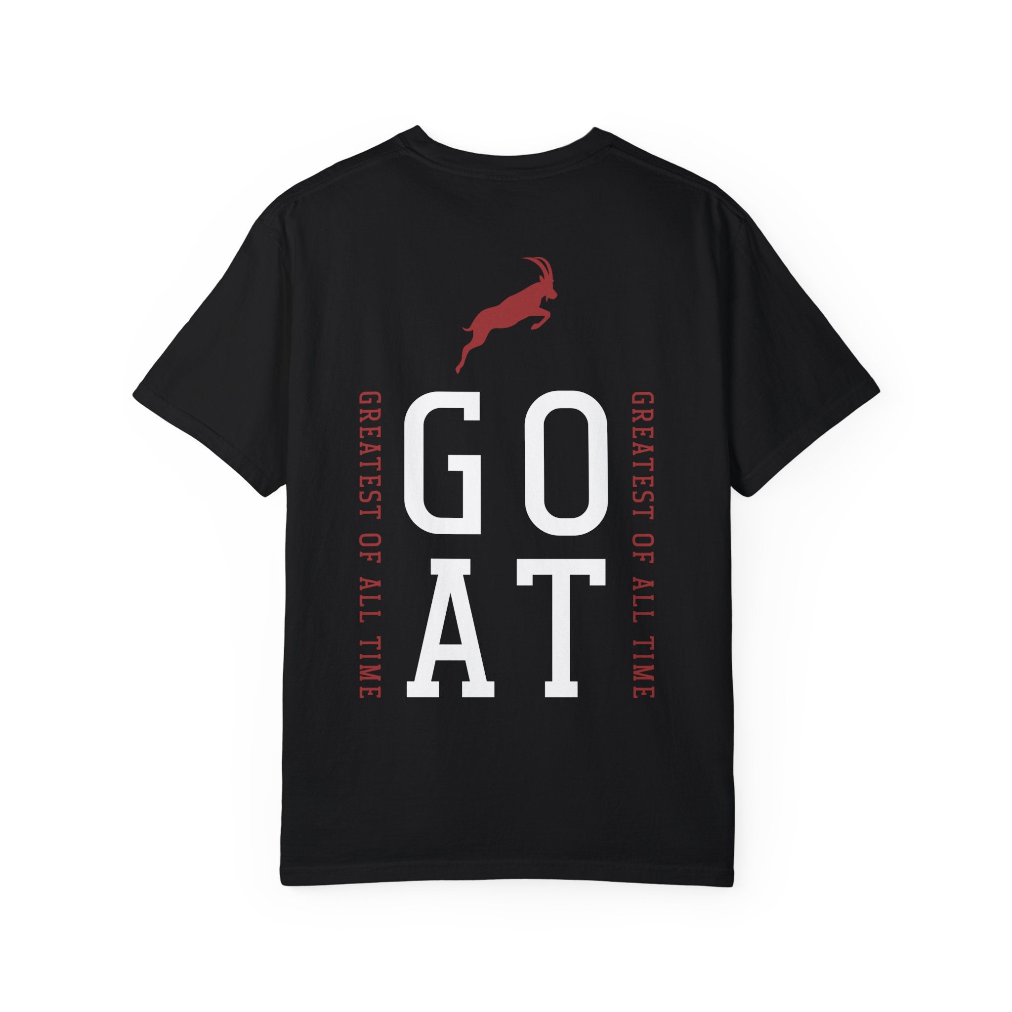 GOAT Unisex Garment-Dyed T-shirt - Greatest of All Time Casual Tee