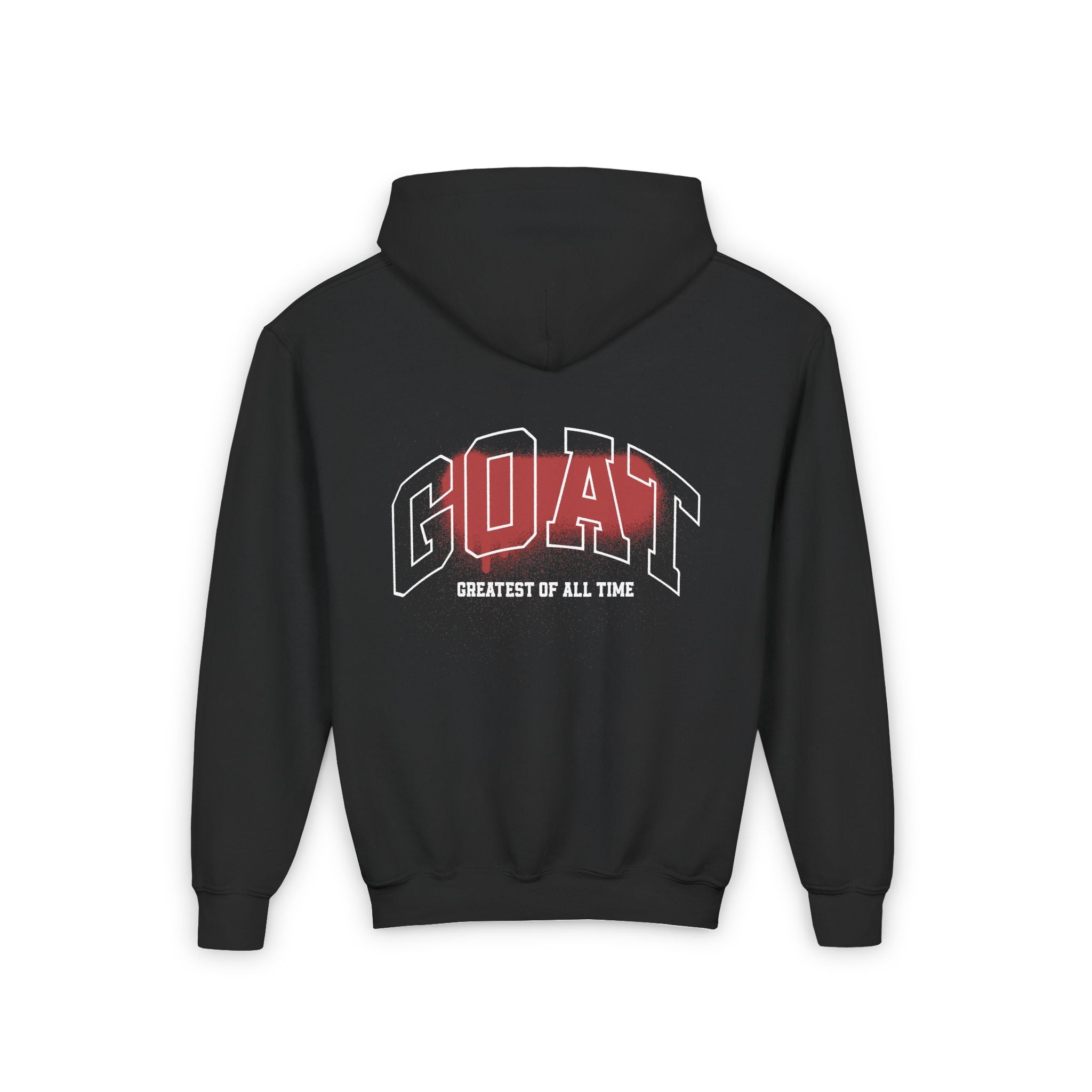 Goat Red Spray Paint Youth Hoodie