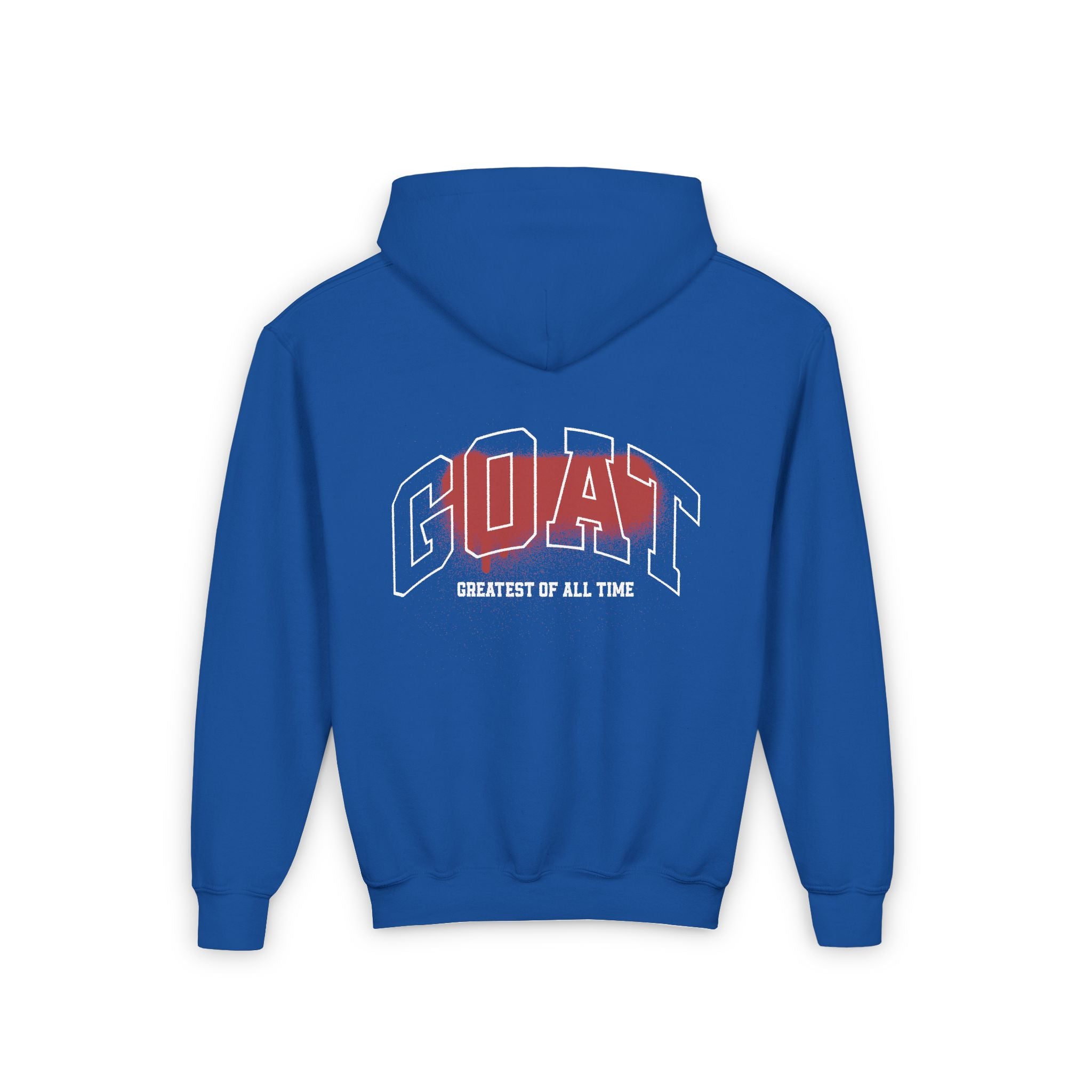 Goat Red Spray Paint Youth Hoodie