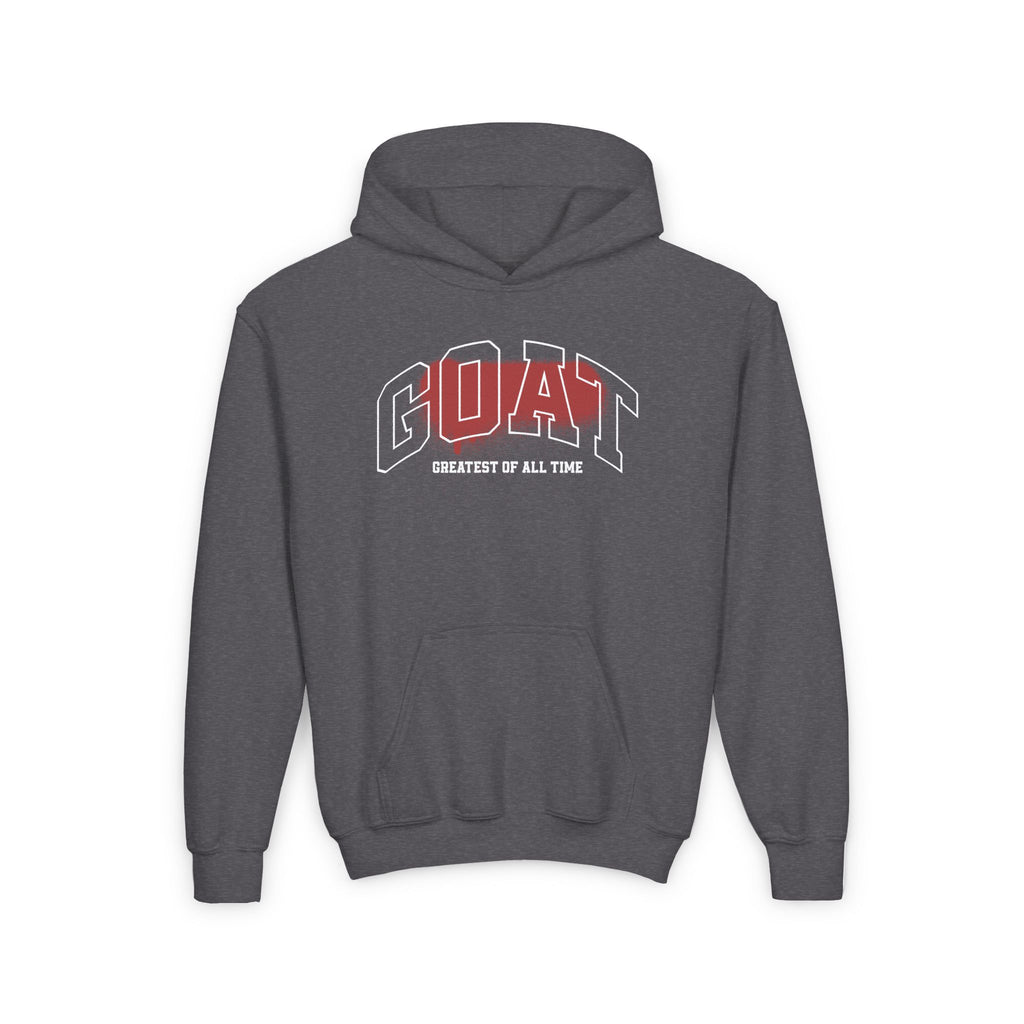 Goat Red Spray Paint Youth Hoodie