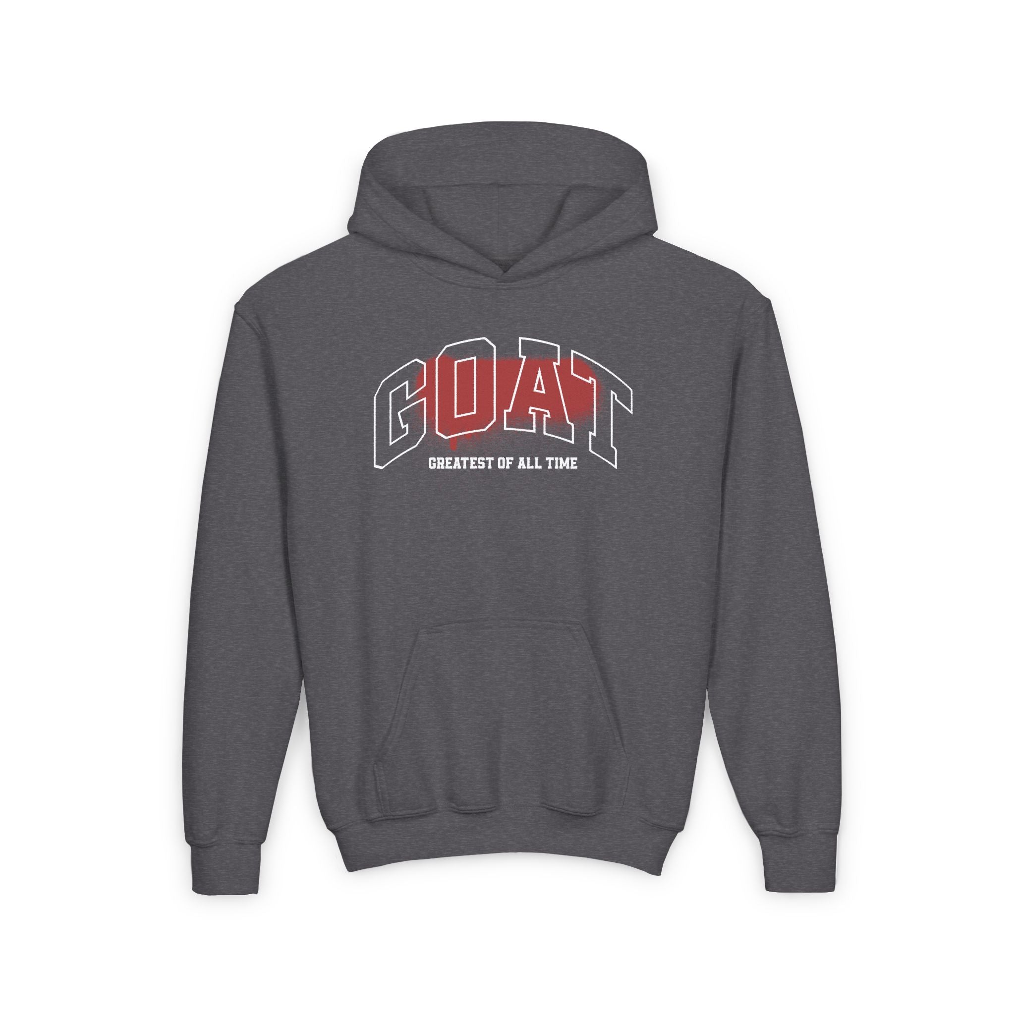 Goat Red Spray Paint Youth Hoodie
